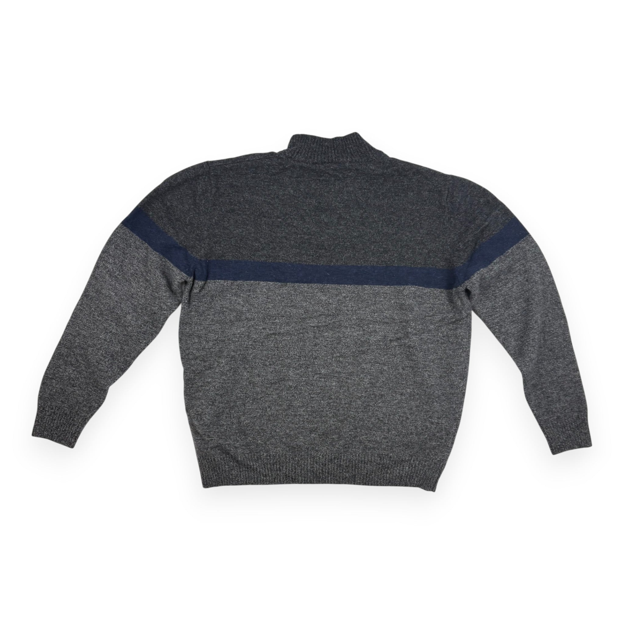 Lacoste Half-Zip Pullover Grau/Navy