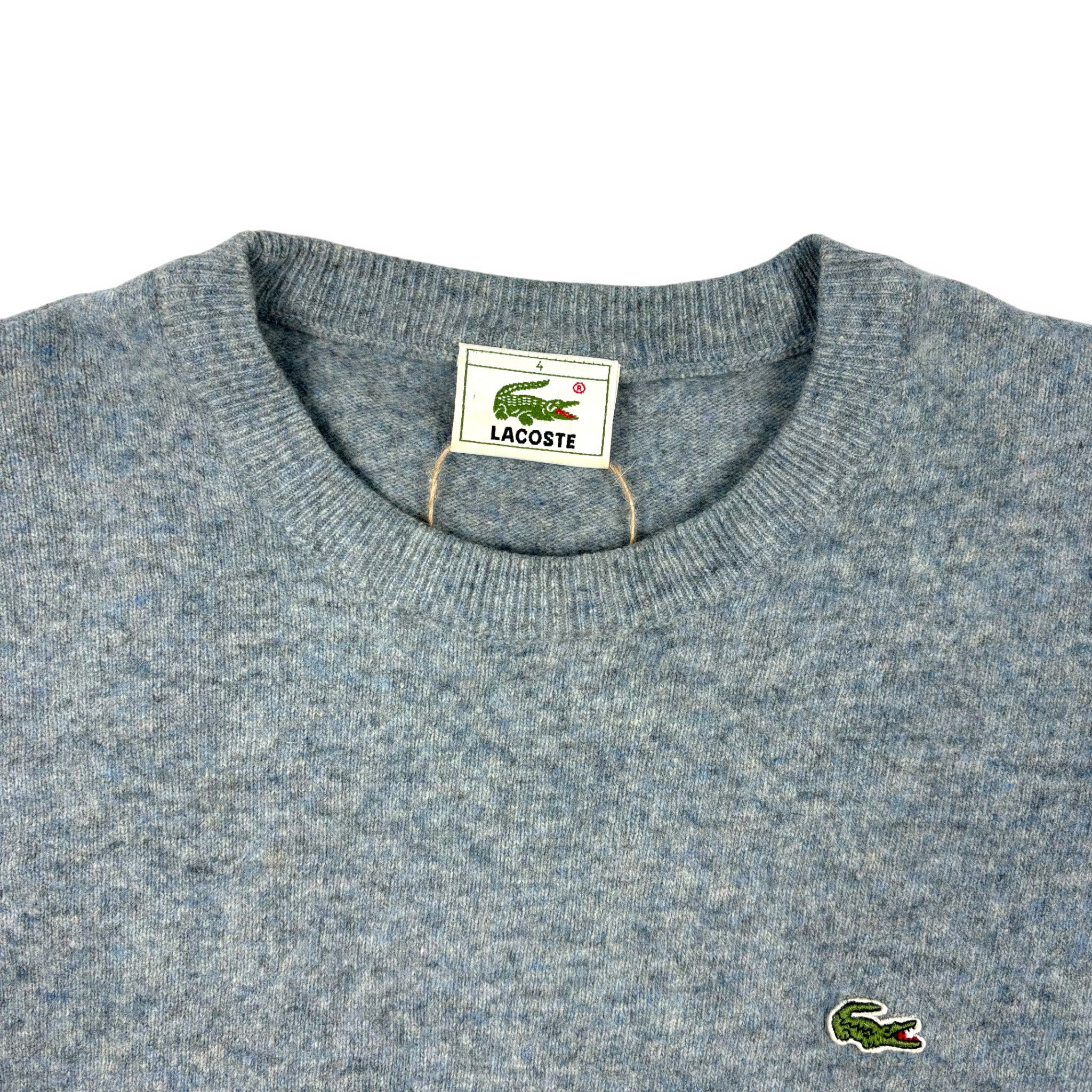 Lacoste Strickpullover Grau
