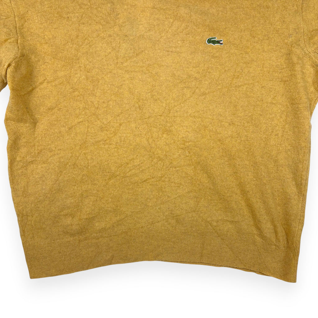 Lacoste Strickpullover Ocker / Senfgelb