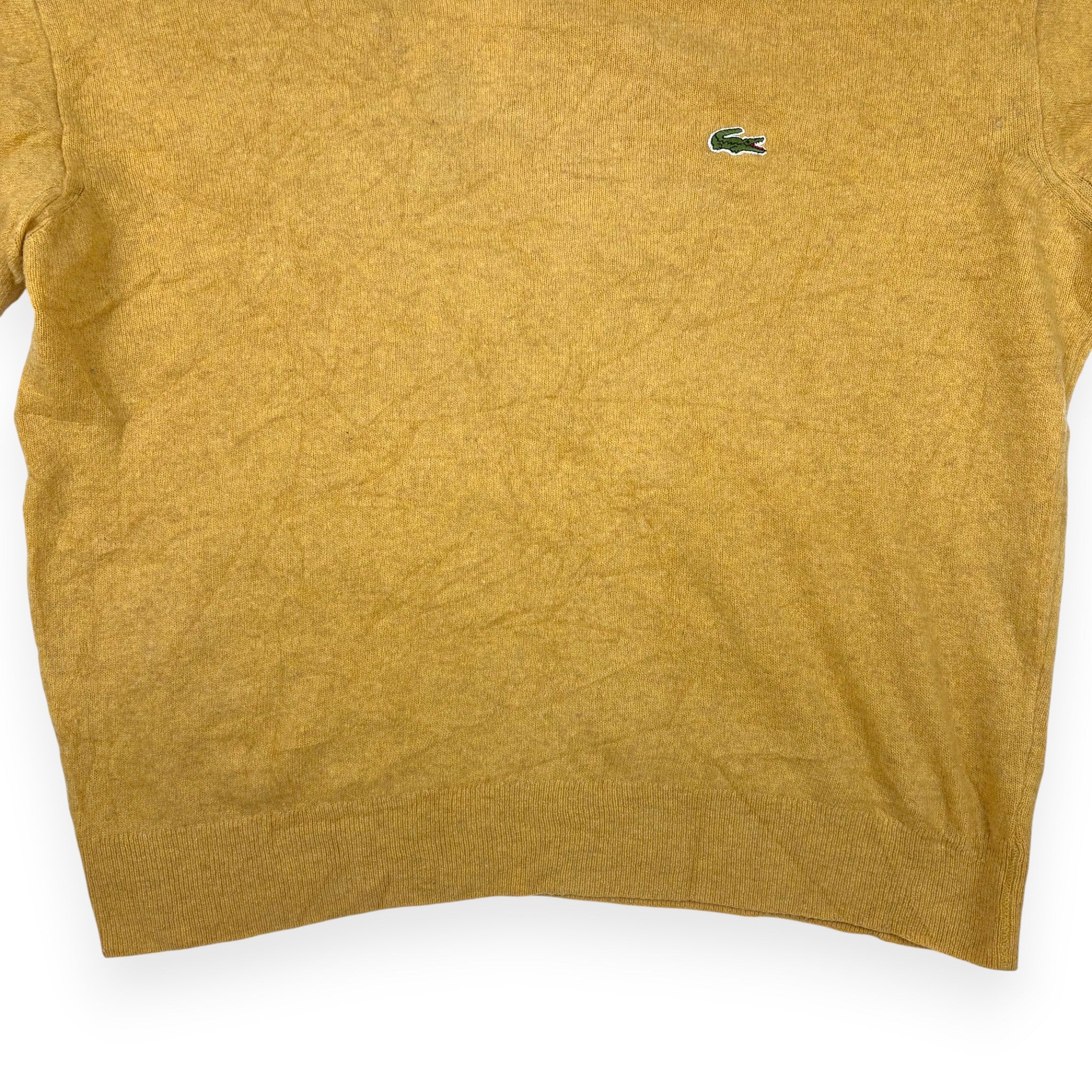 Lacoste Strickpullover Ocker / Senfgelb