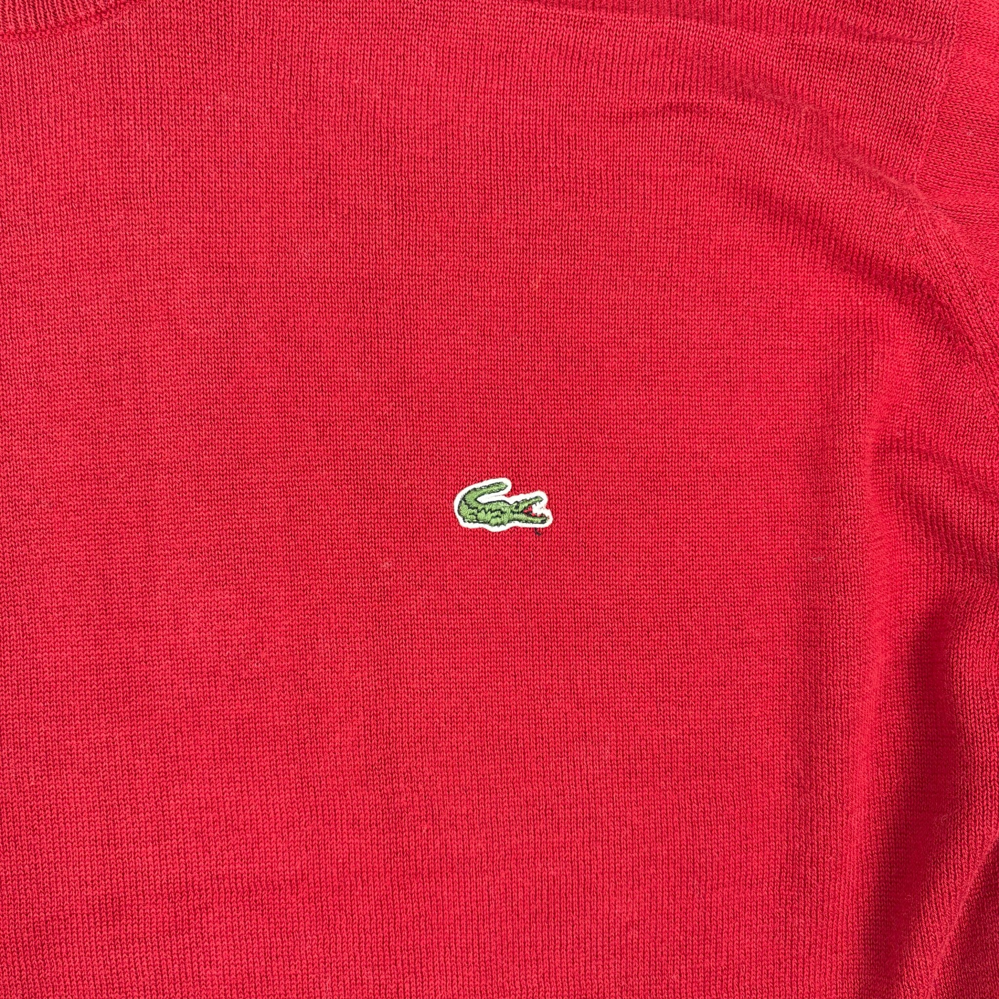 Lacoste Strickpullover Rot