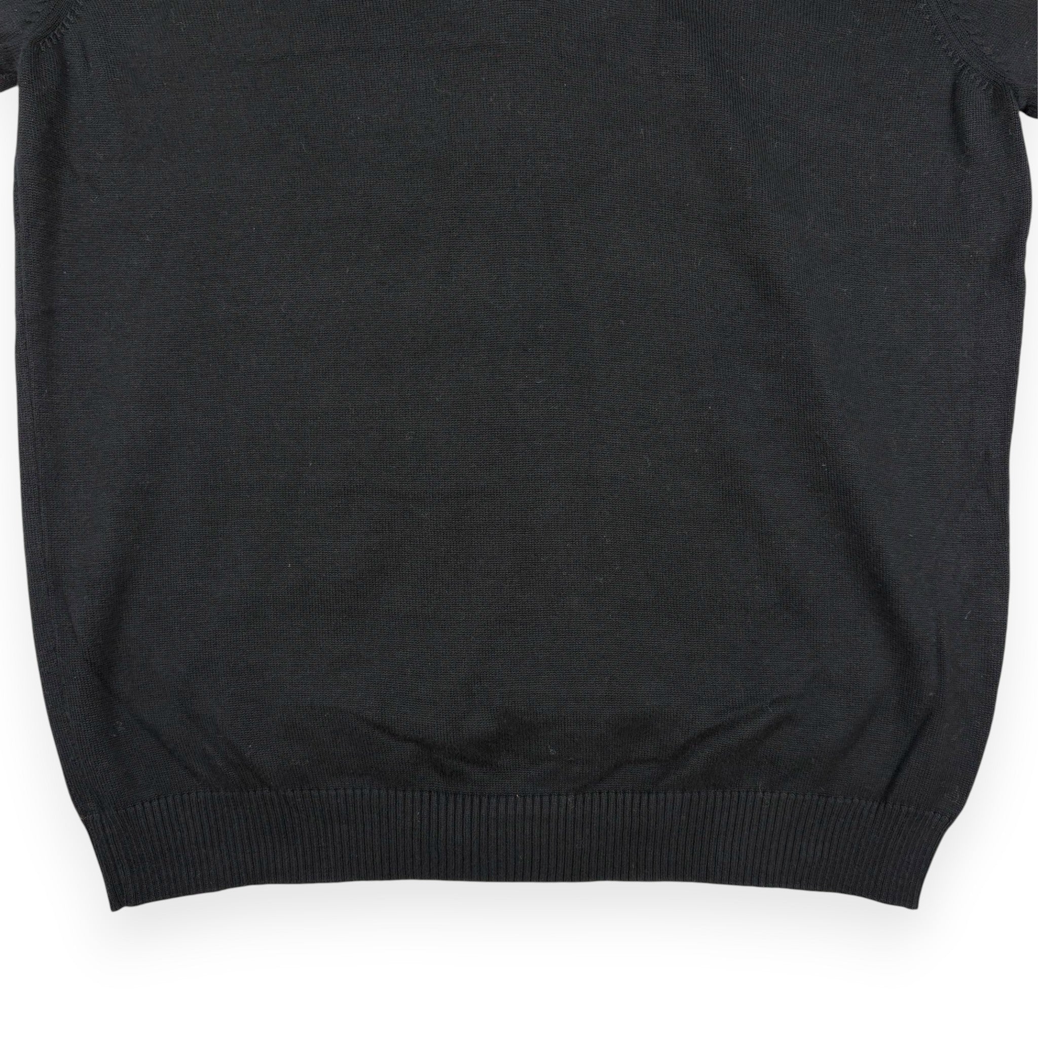 Lacoste V-Neck Pullover Schwarz