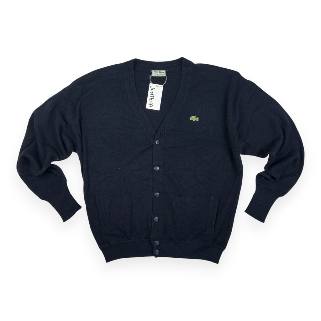 Lacoste Cardigan Dunkelblau Vintage