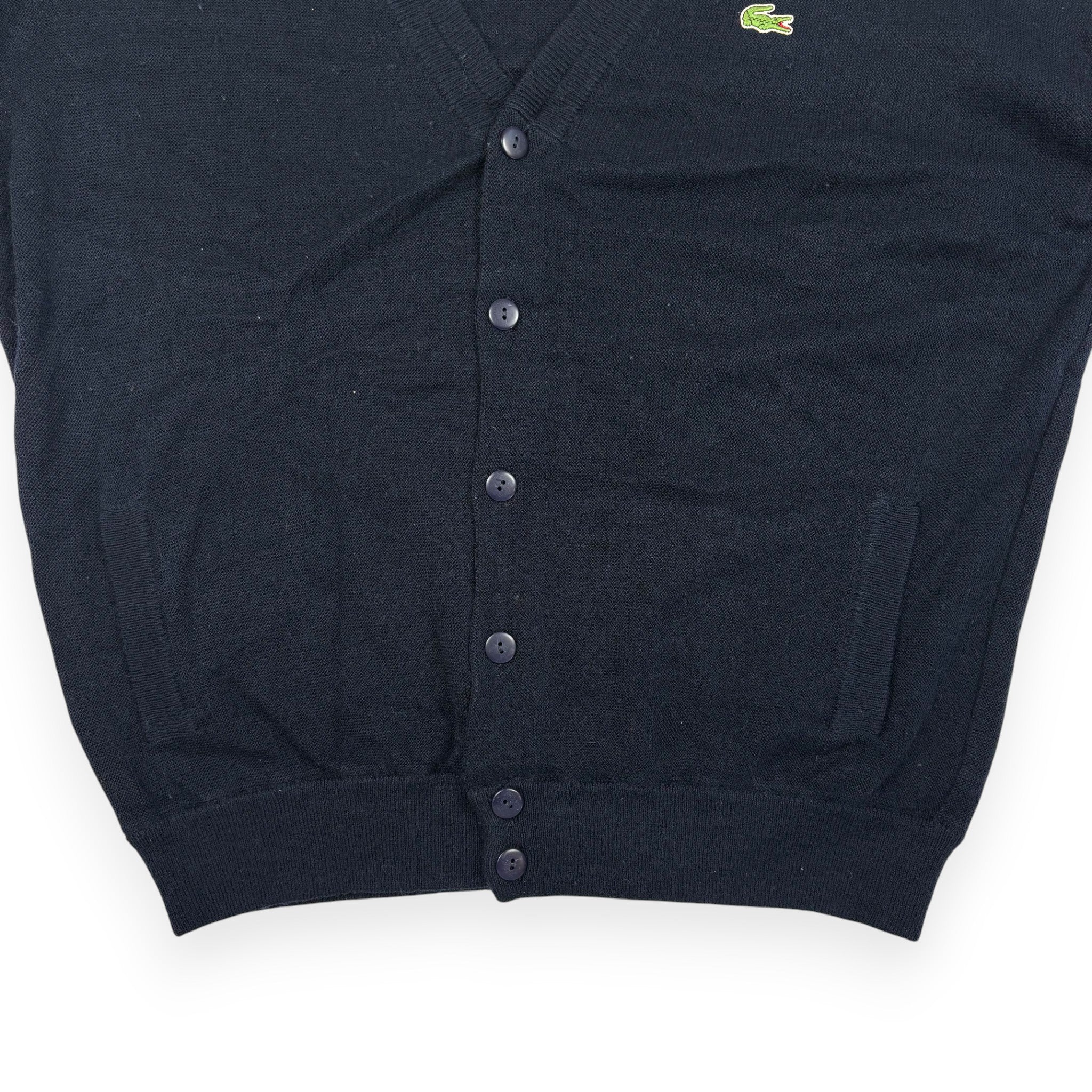 Lacoste Cardigan Dunkelblau Vintage