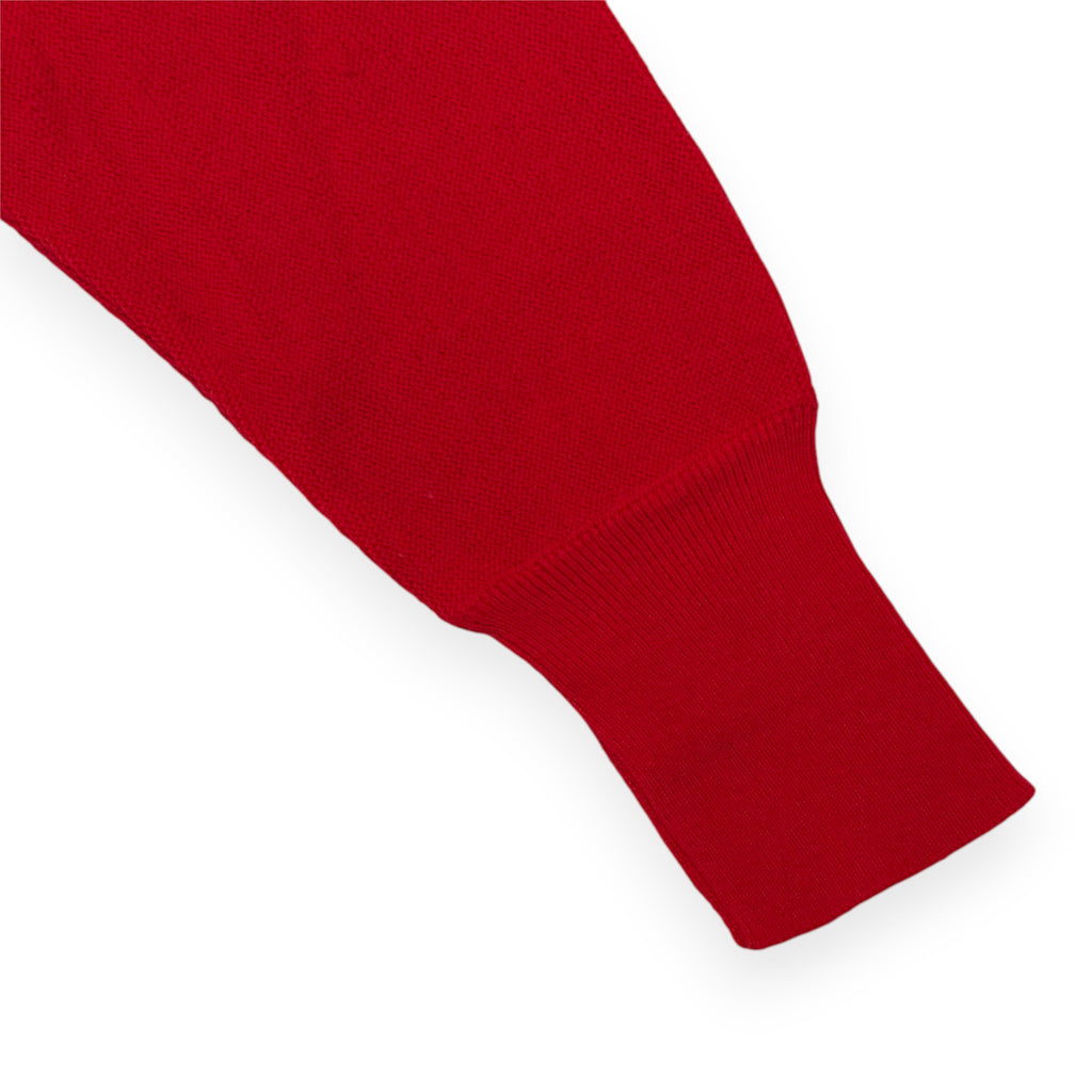 Lacoste Chemise Cardigan Rot Vintage