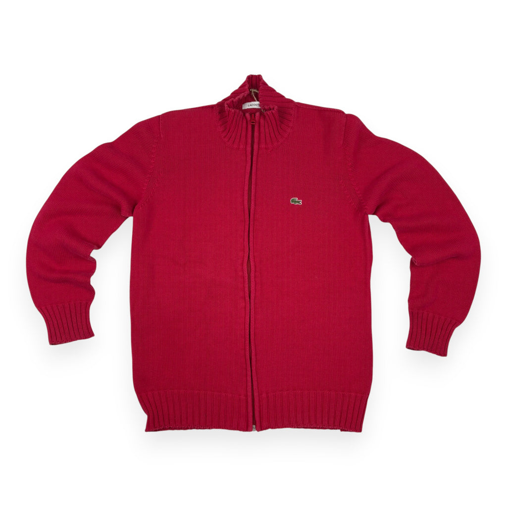 Lacoste Strickjacke mit Reißverschluss Rot
