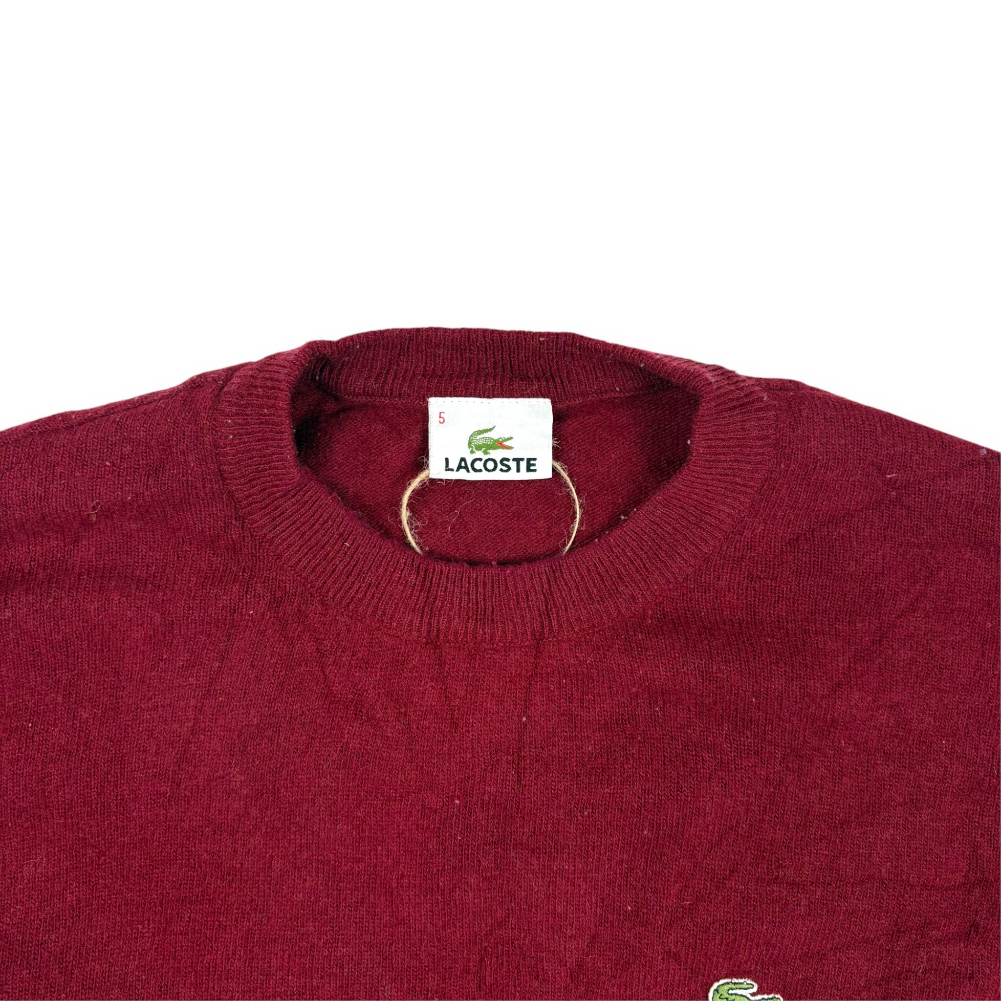 Lacoste Strickpullover Bordeaux