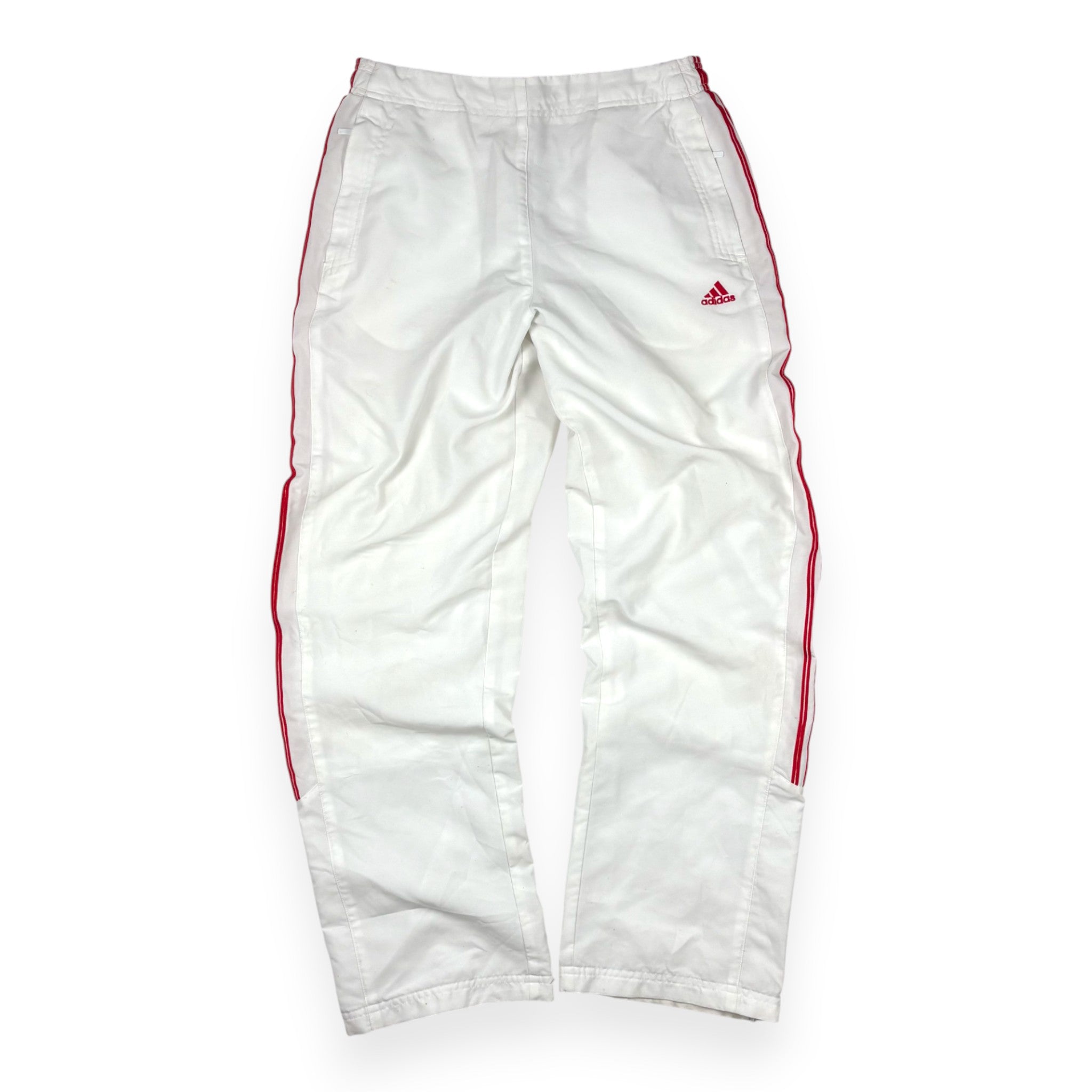 Adidas Trackpants Weiß/Rot