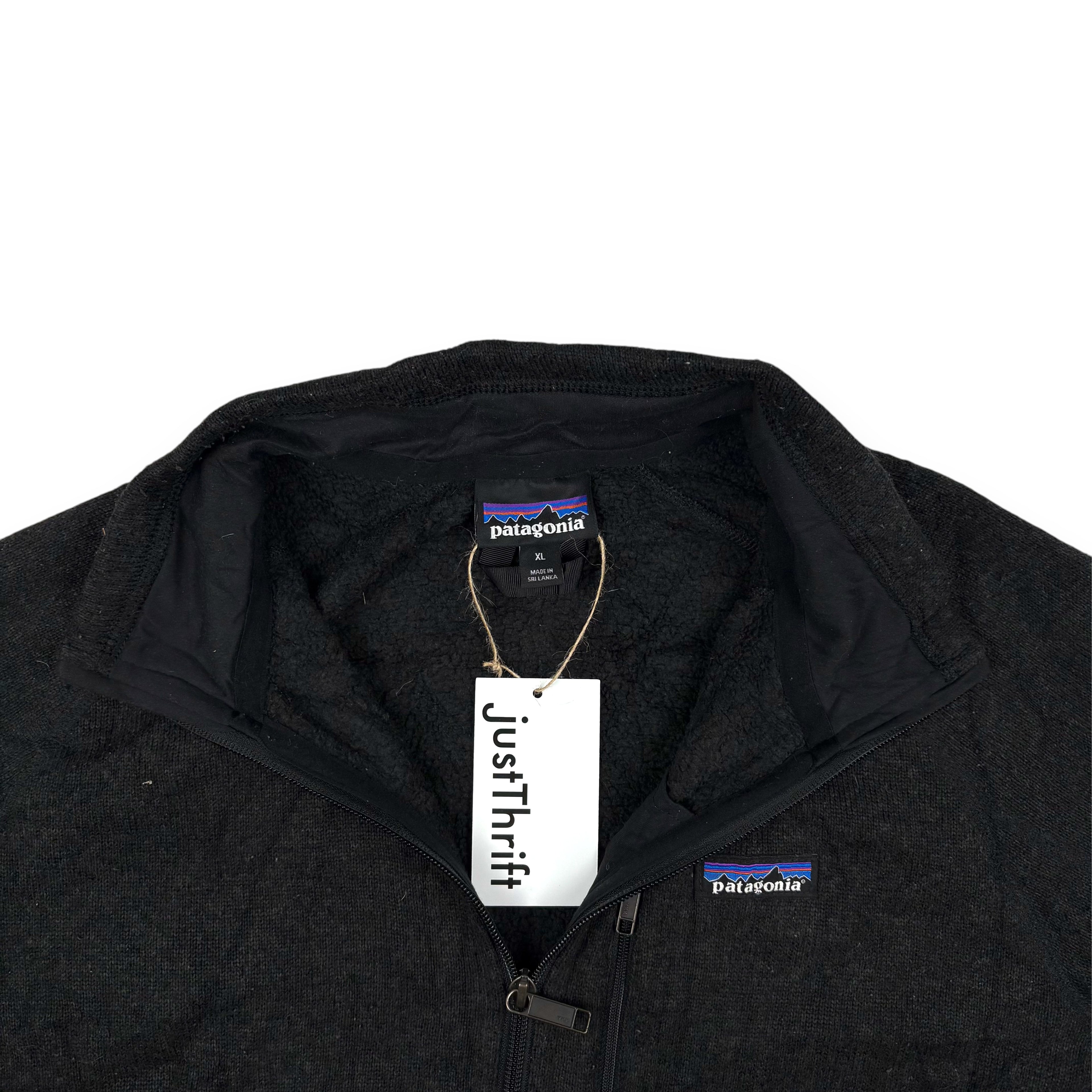 Patagonia Better Sweater Fleecejacke Schwarz Uber