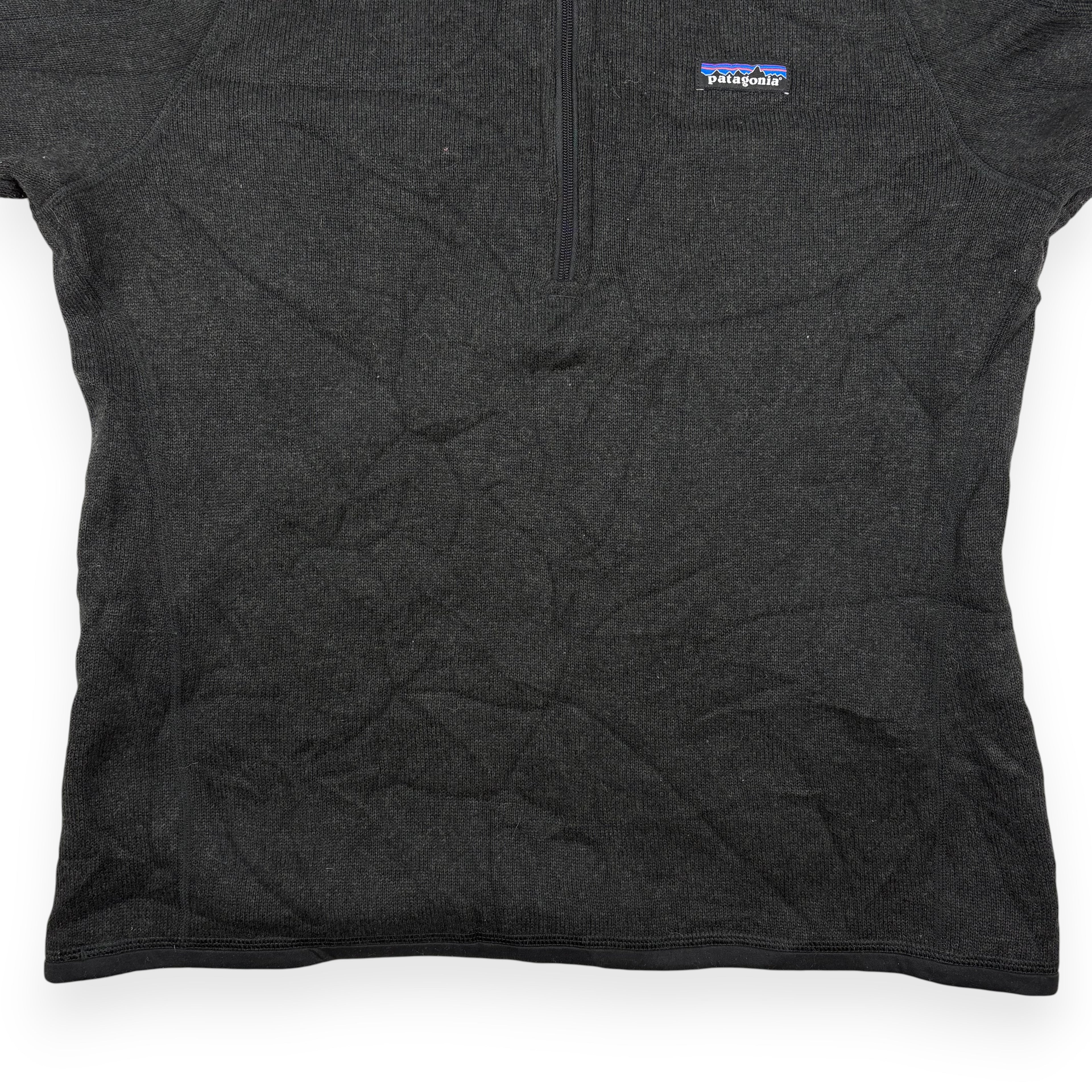 Patagonia Better Sweater 1/4-Zip Fleece Schwarz L