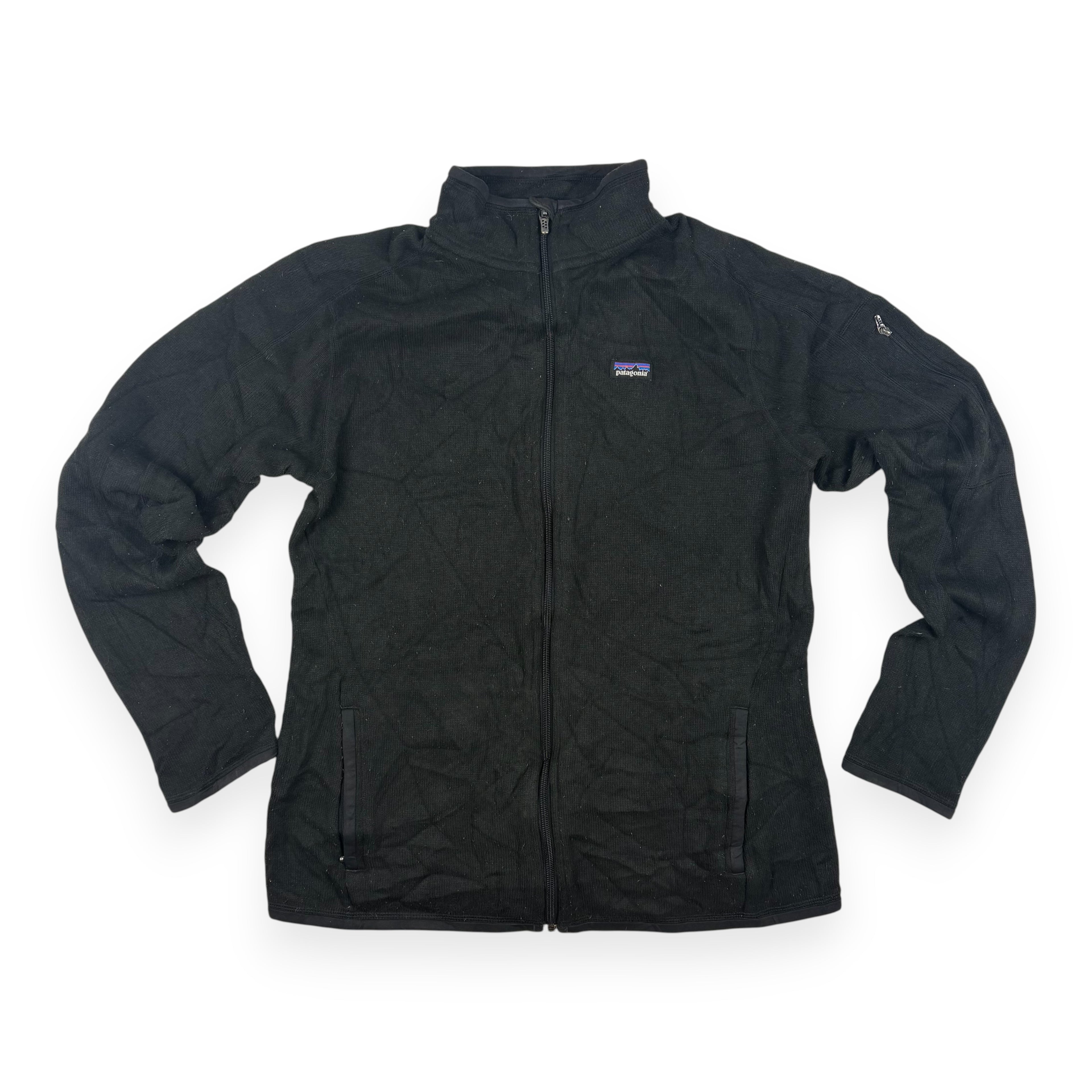 Patagonia R1 Fleecejacke Schwarz Damen L