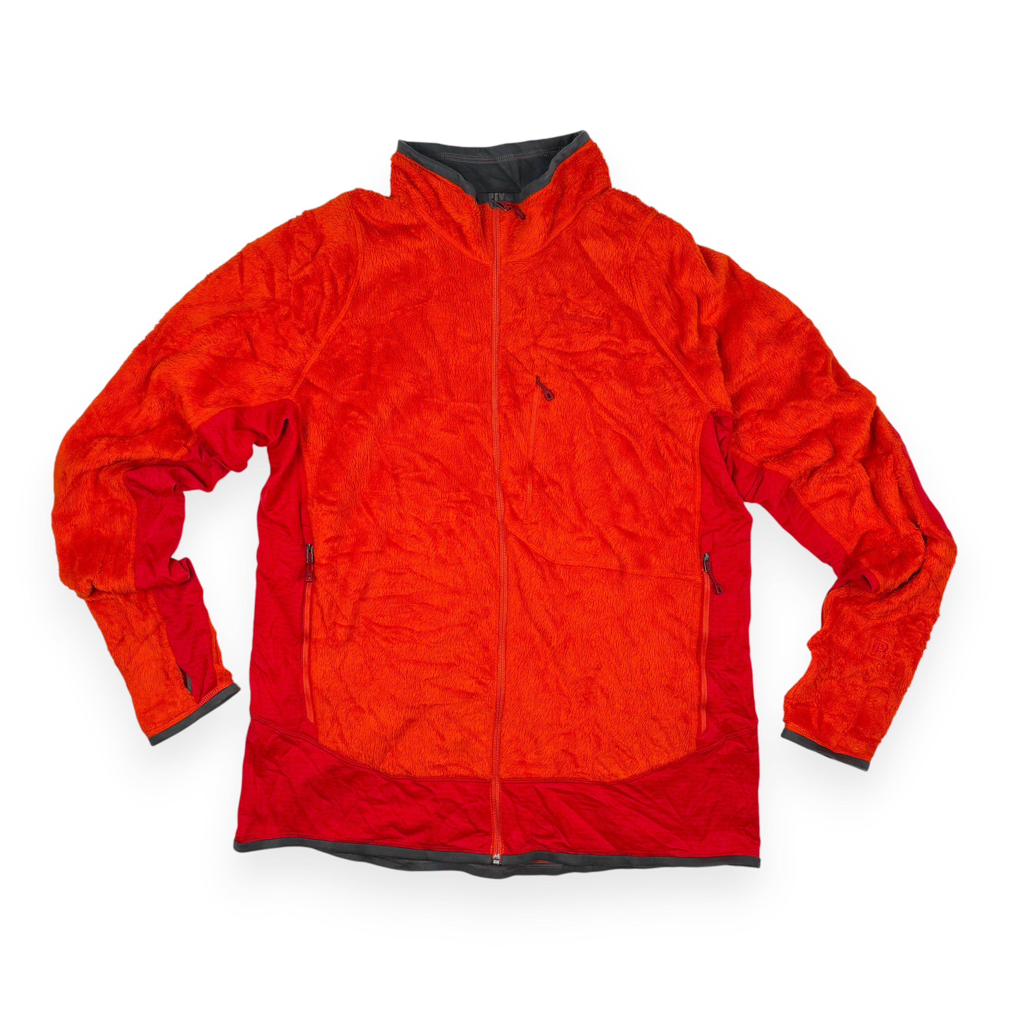 Patagonia R2 High-Loft Fleecejacke Orange/Rot