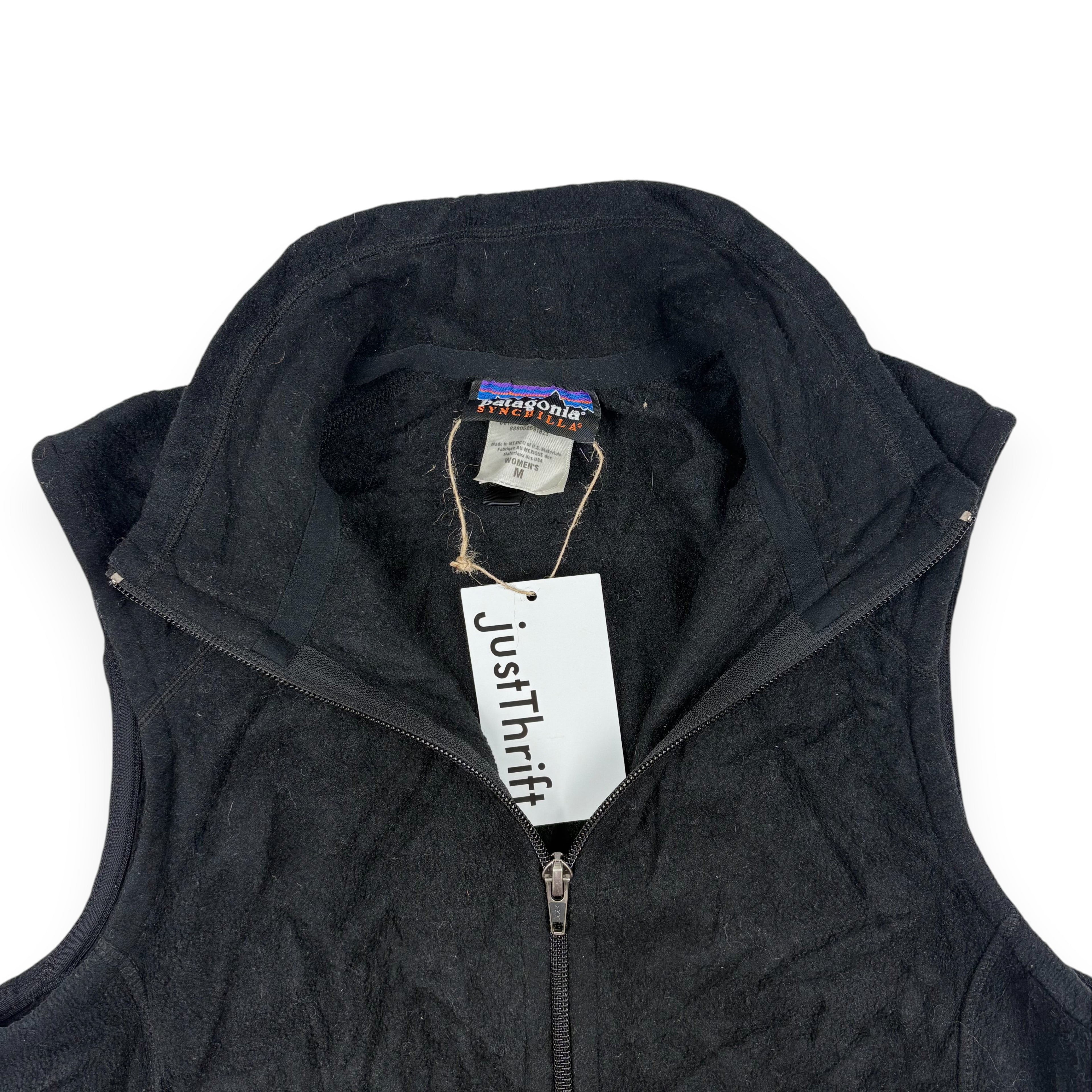 Patagonia Synchilla Fleece Weste Schwarz