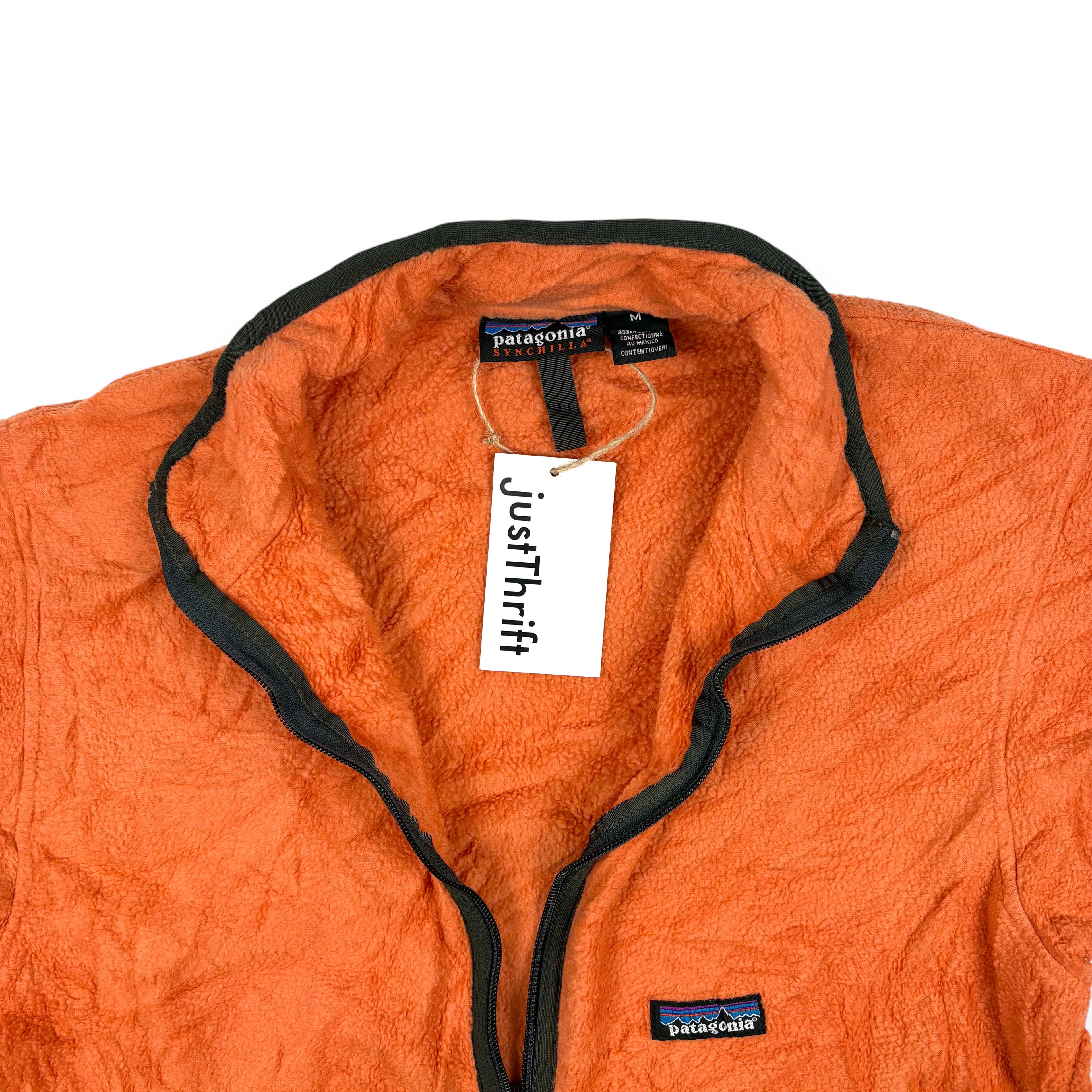Patagonia Synchilla Fleece Quarter-Zip Orange