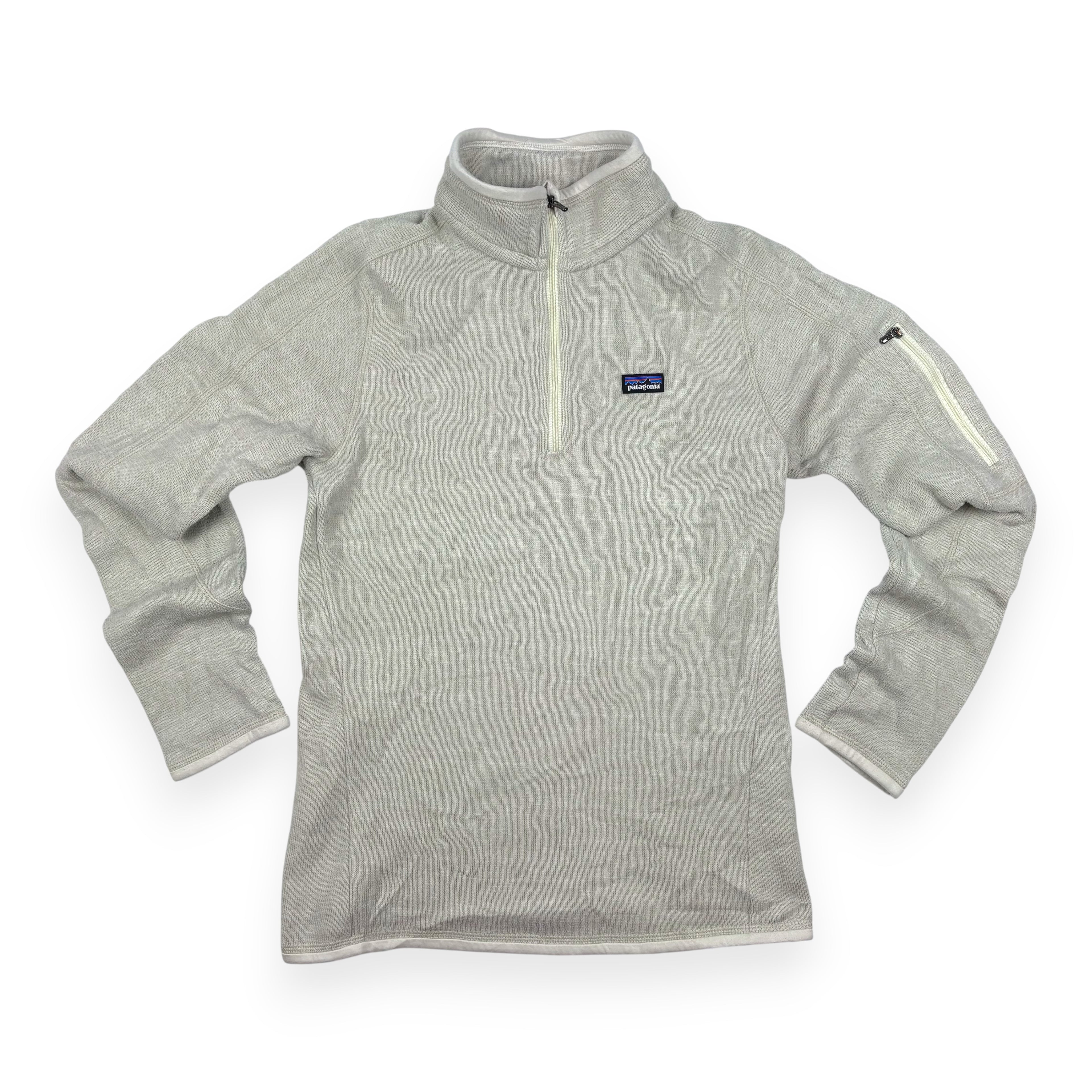 Patagonia Better Sweater 1/4 Zip Fleece Beige