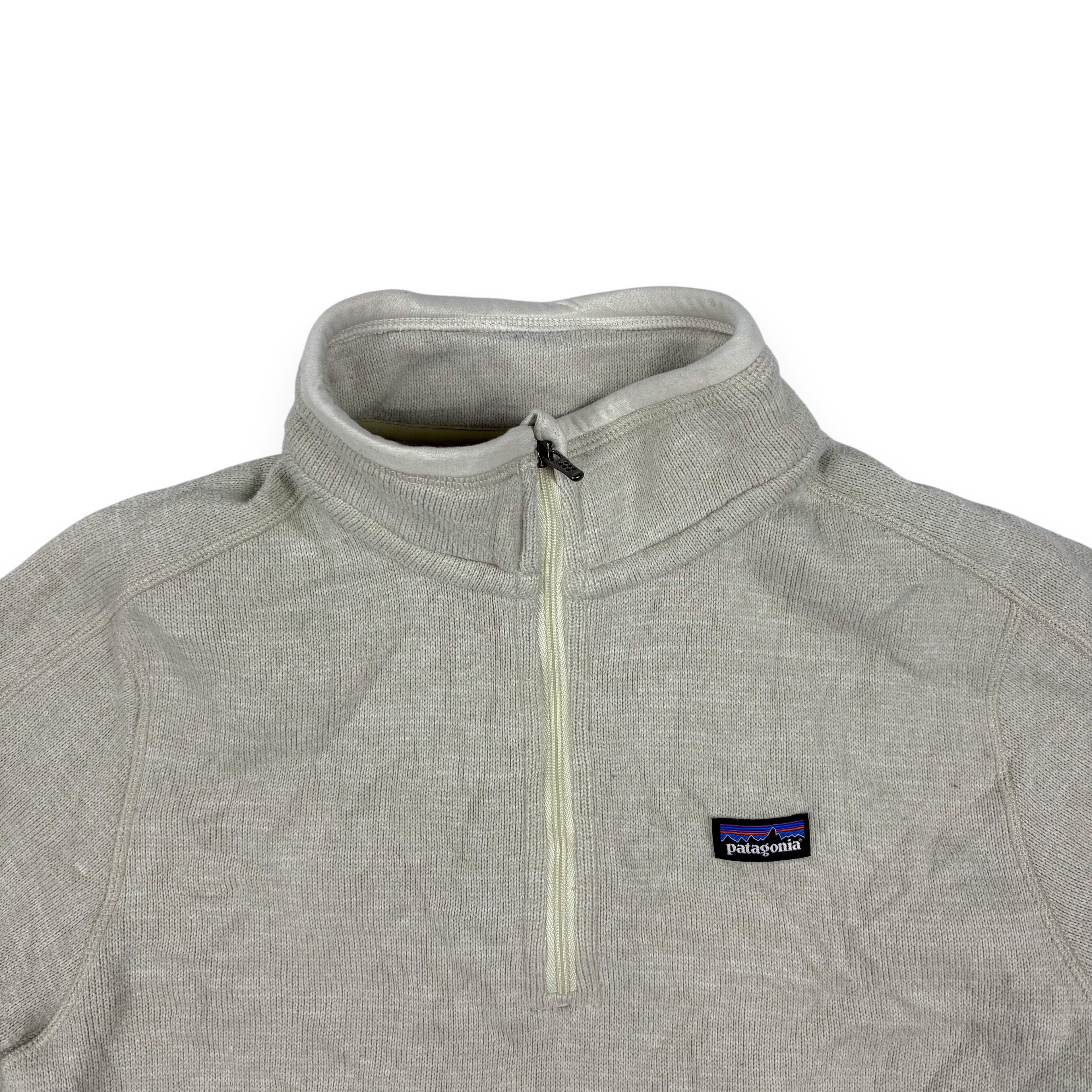 Patagonia Better Sweater 1/4 Zip Fleece Beige