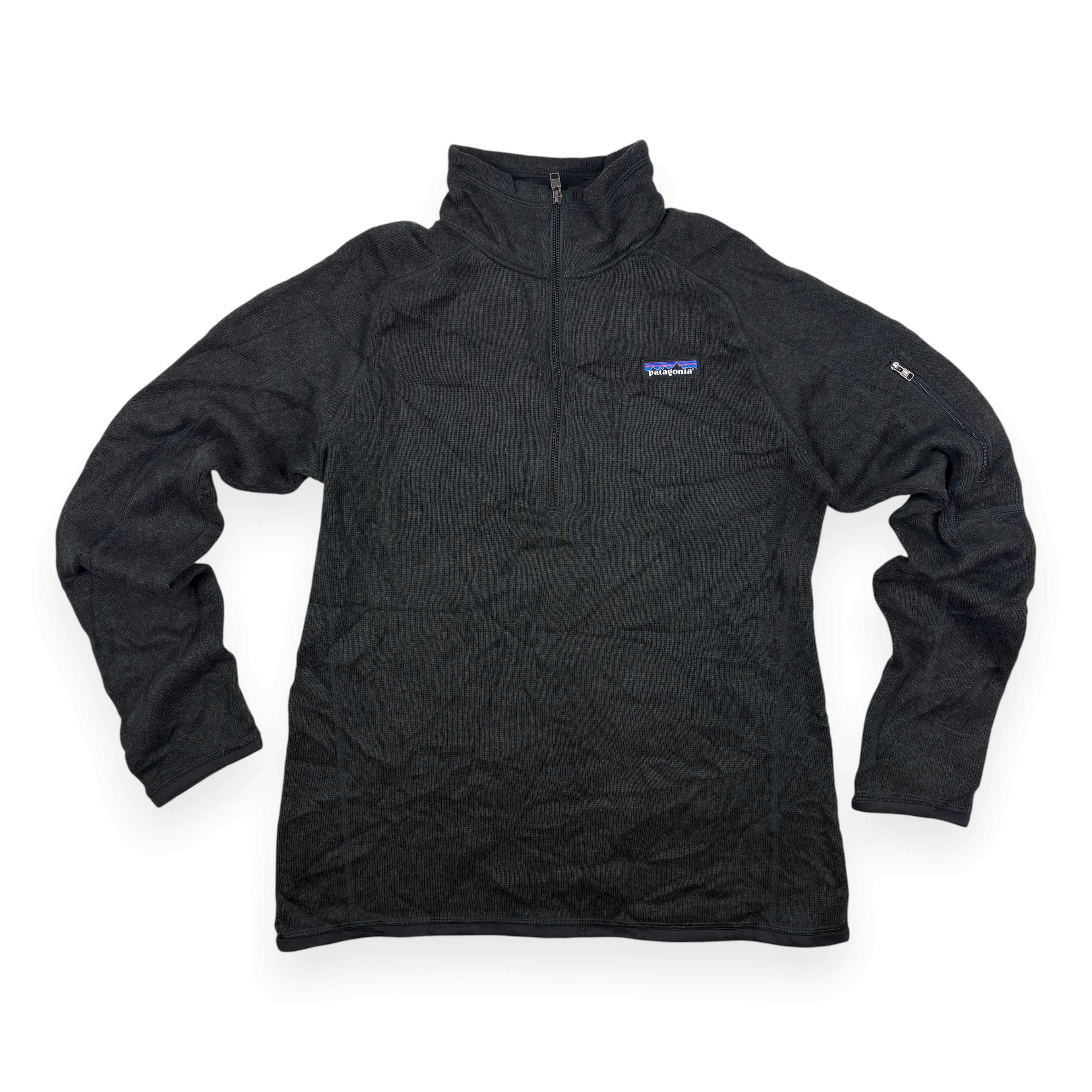 Patagonia Better Sweater 1/4 Zip Fleece Schwarz