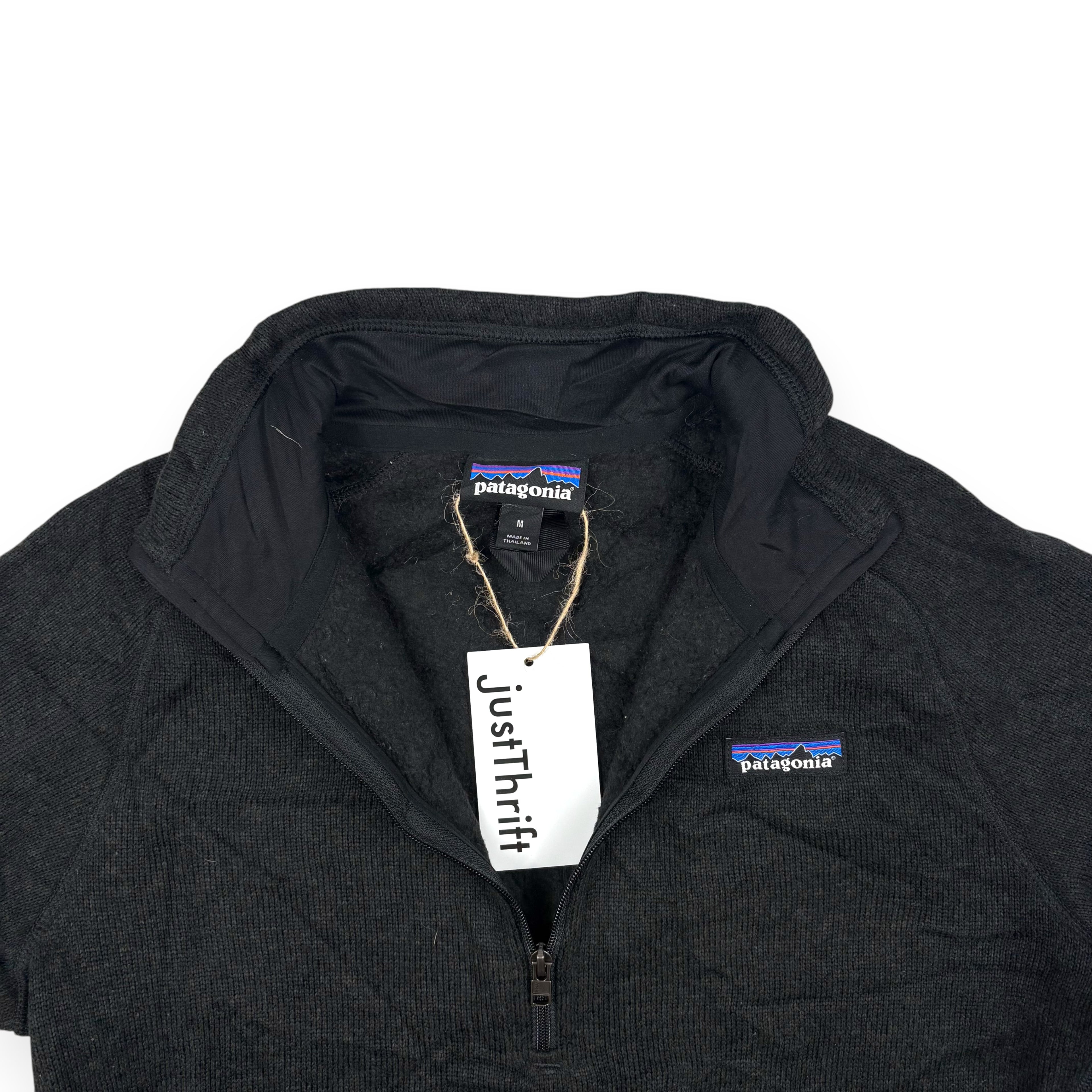 Patagonia Better Sweater 1/4 Zip Fleece Schwarz