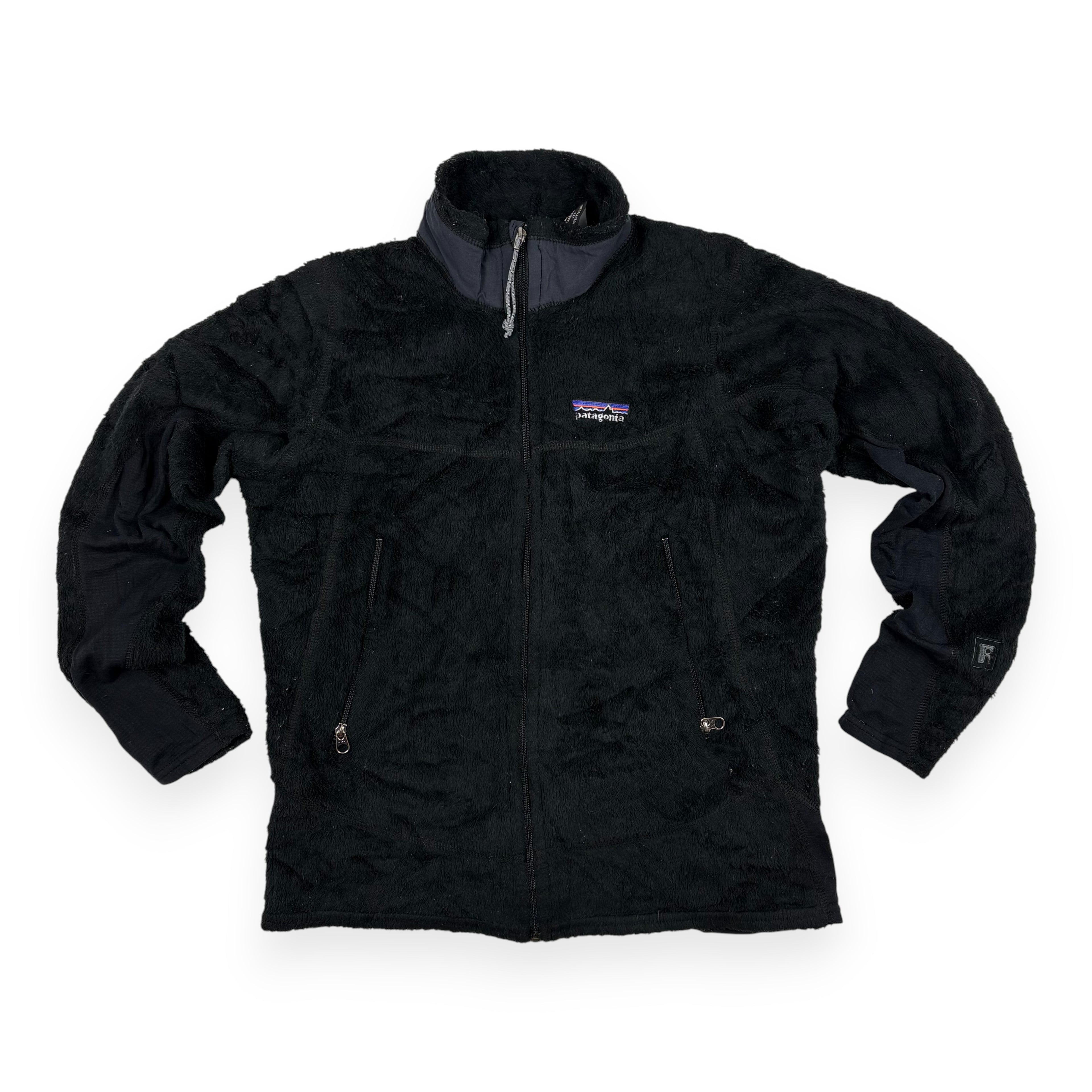 Patagonia R2 TechFace Fleecejacke Schwarz