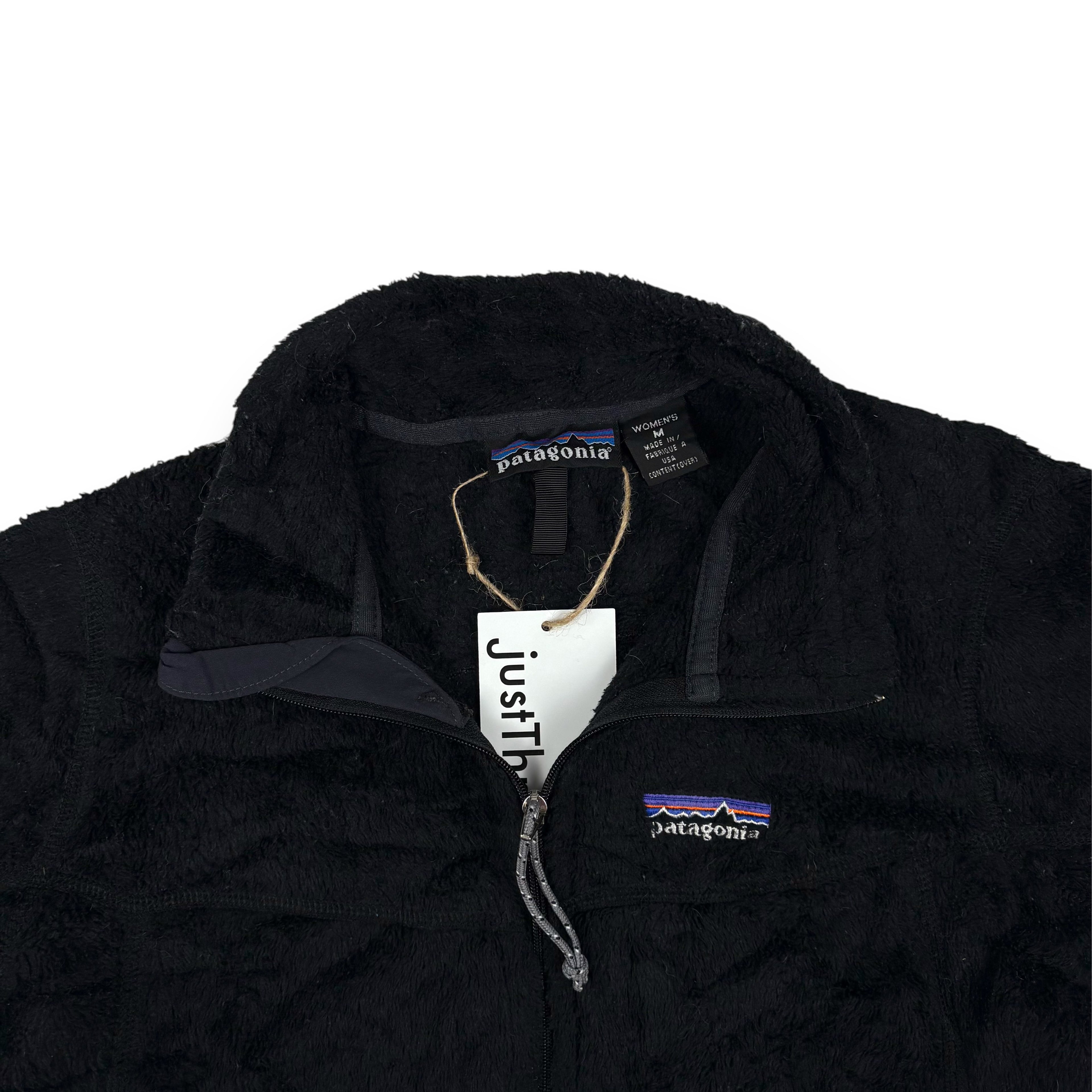 Patagonia R2 TechFace Fleecejacke Schwarz
