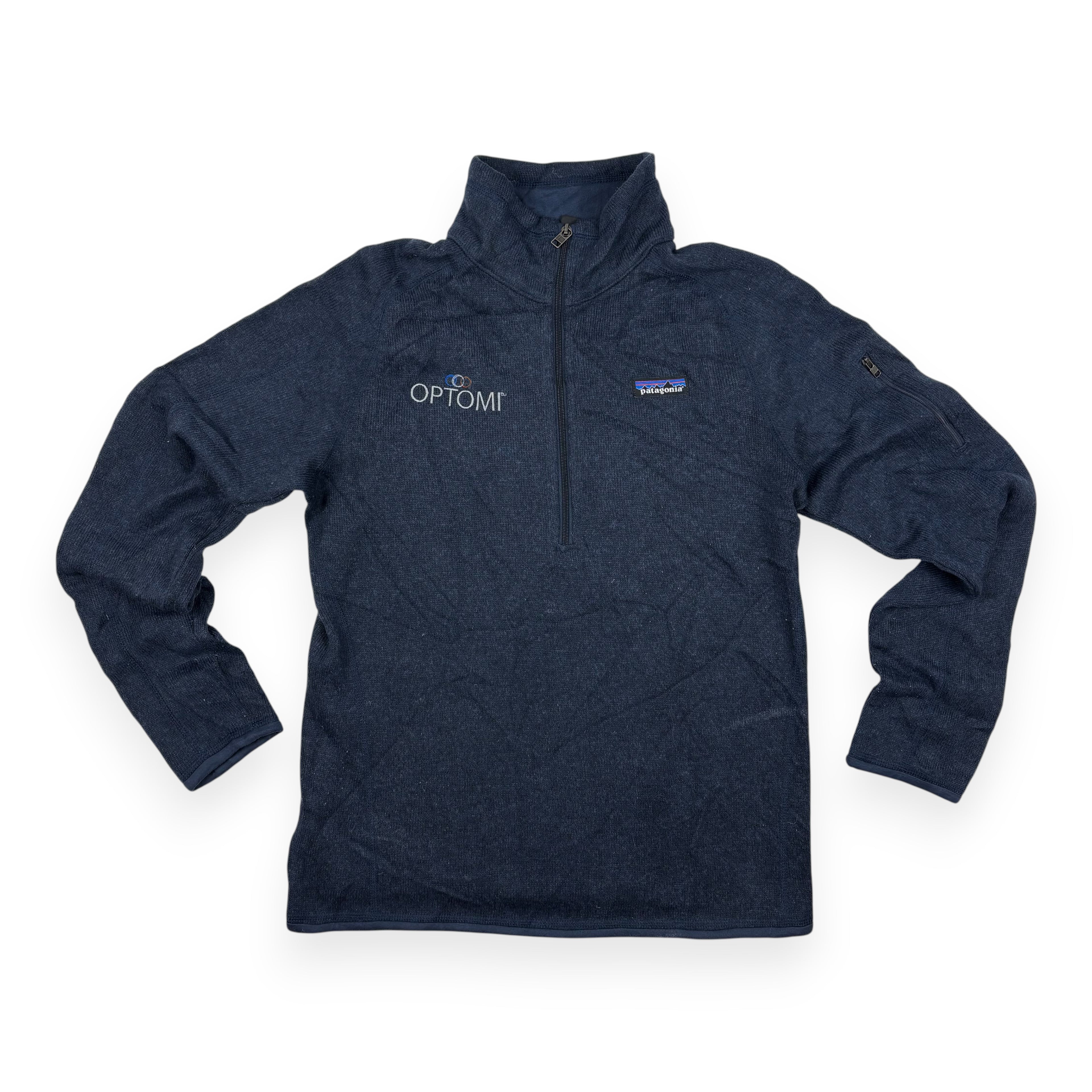 Patagonia Better Sweater 1/4 Zip Fleece Dunkelblau (Optomi Branding)
