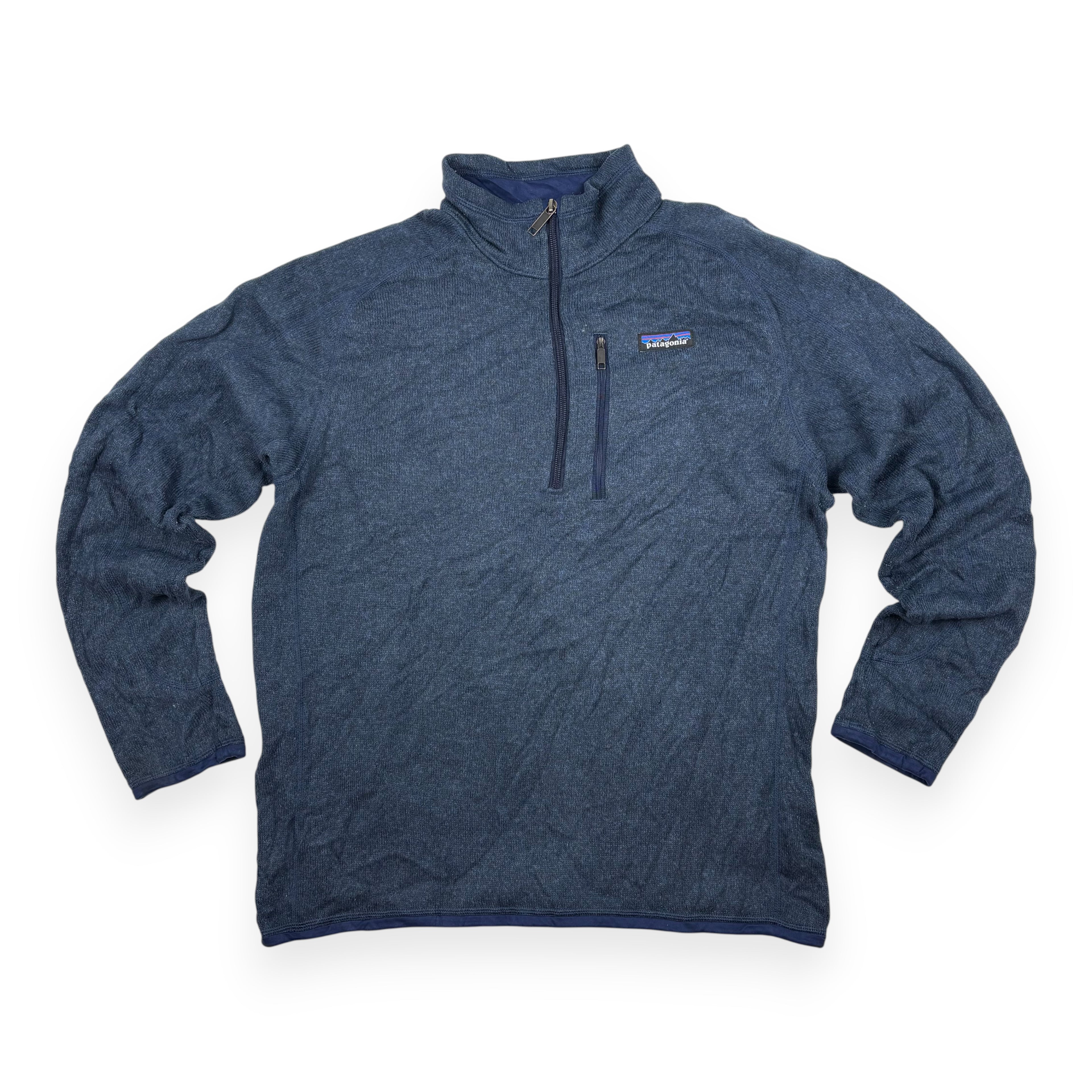 Patagonia Better Sweater 1/4 Zip Fleecepullover Dunkelblau