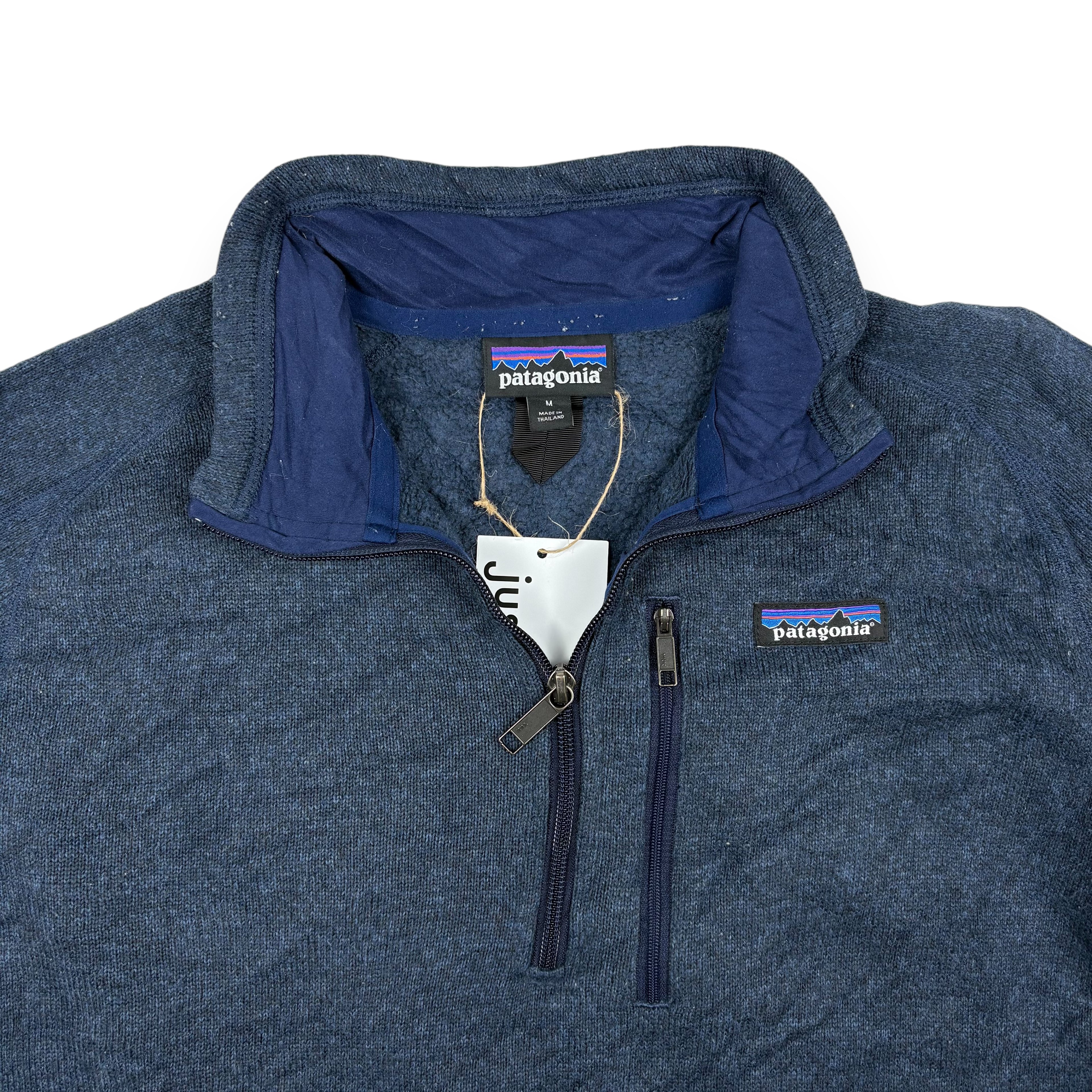 Patagonia Better Sweater 1/4 Zip Fleecepullover Dunkelblau