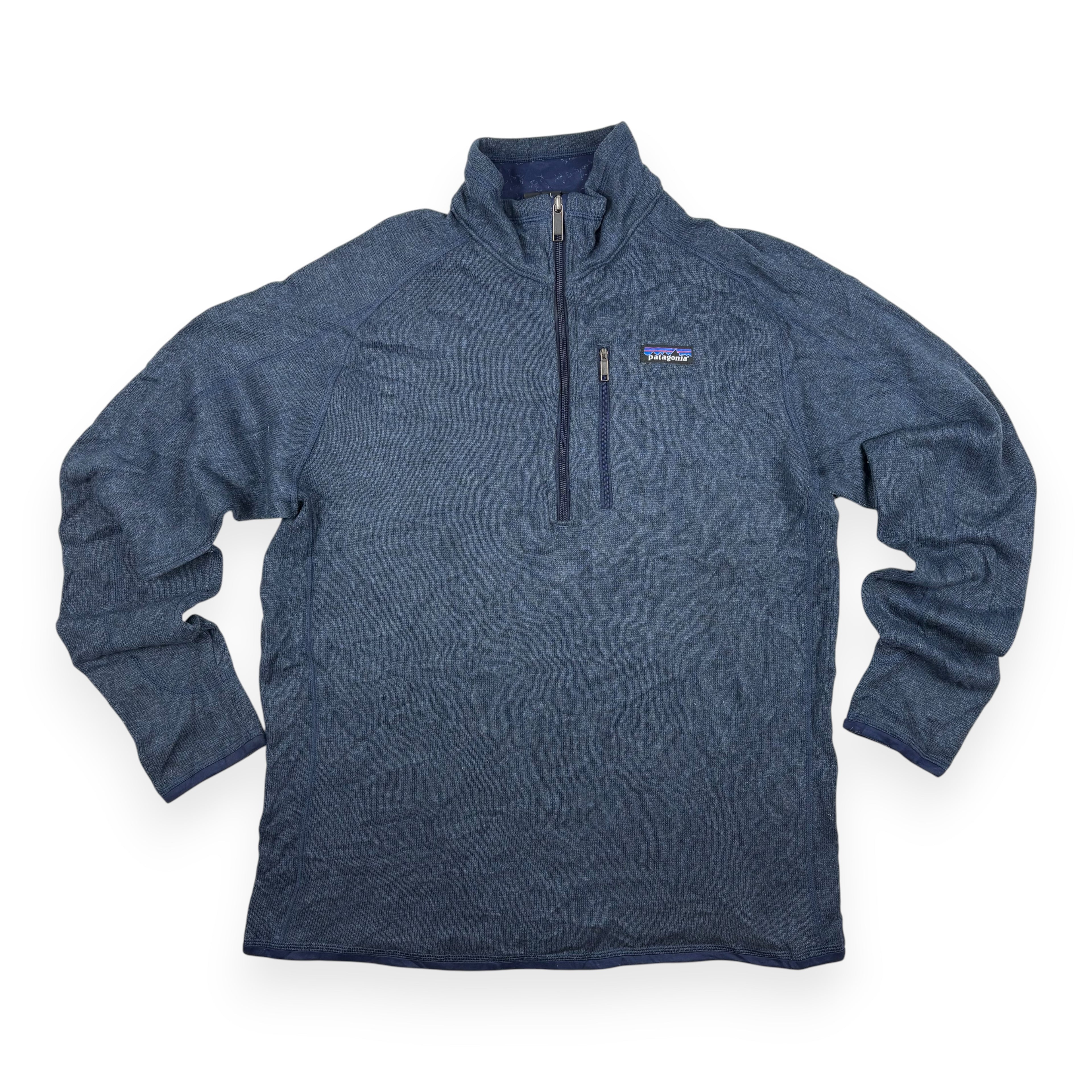 Patagonia Better Sweater 1/4 Zip Fleece Blau