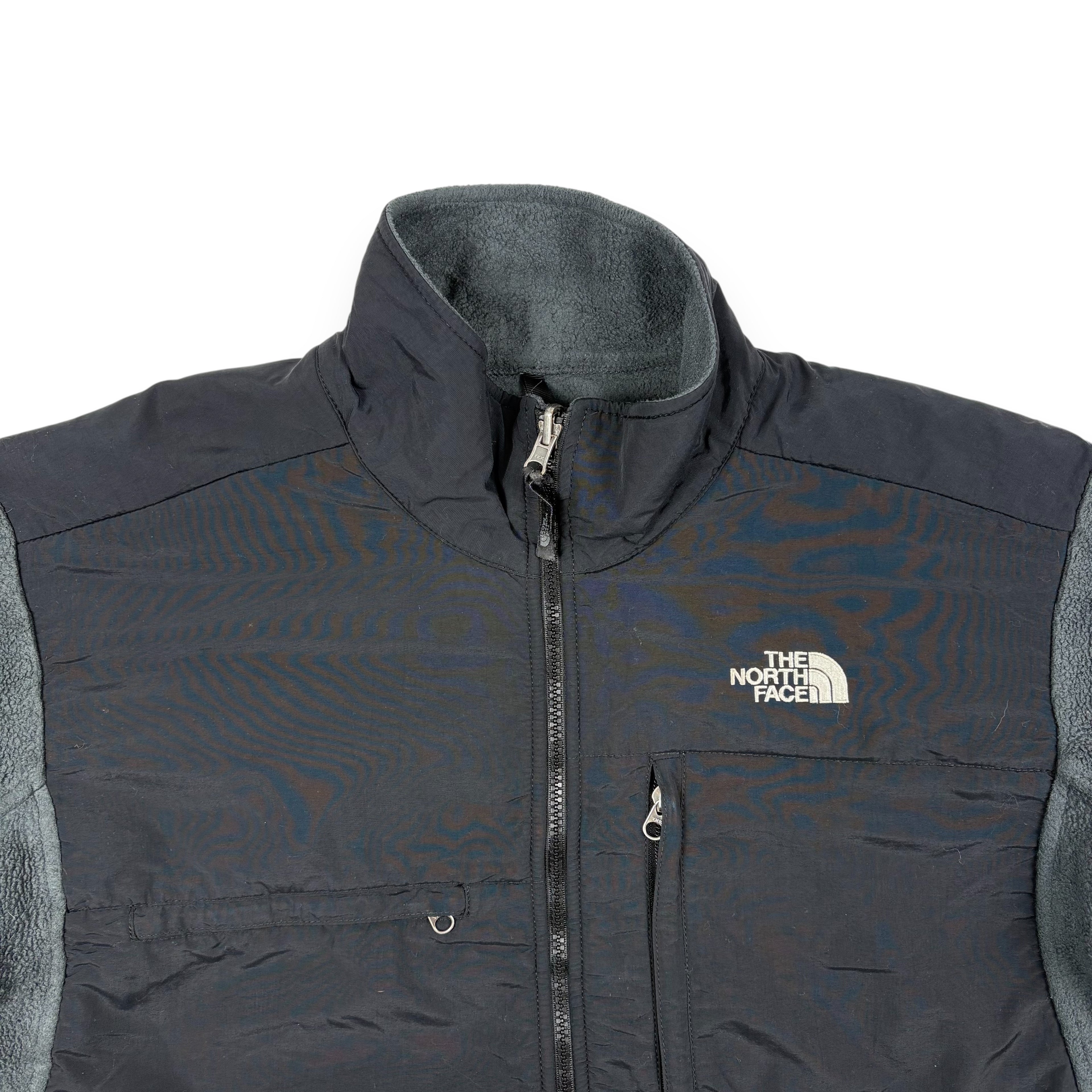 The North Face Denali Fleecejacke Grau/Schwarz