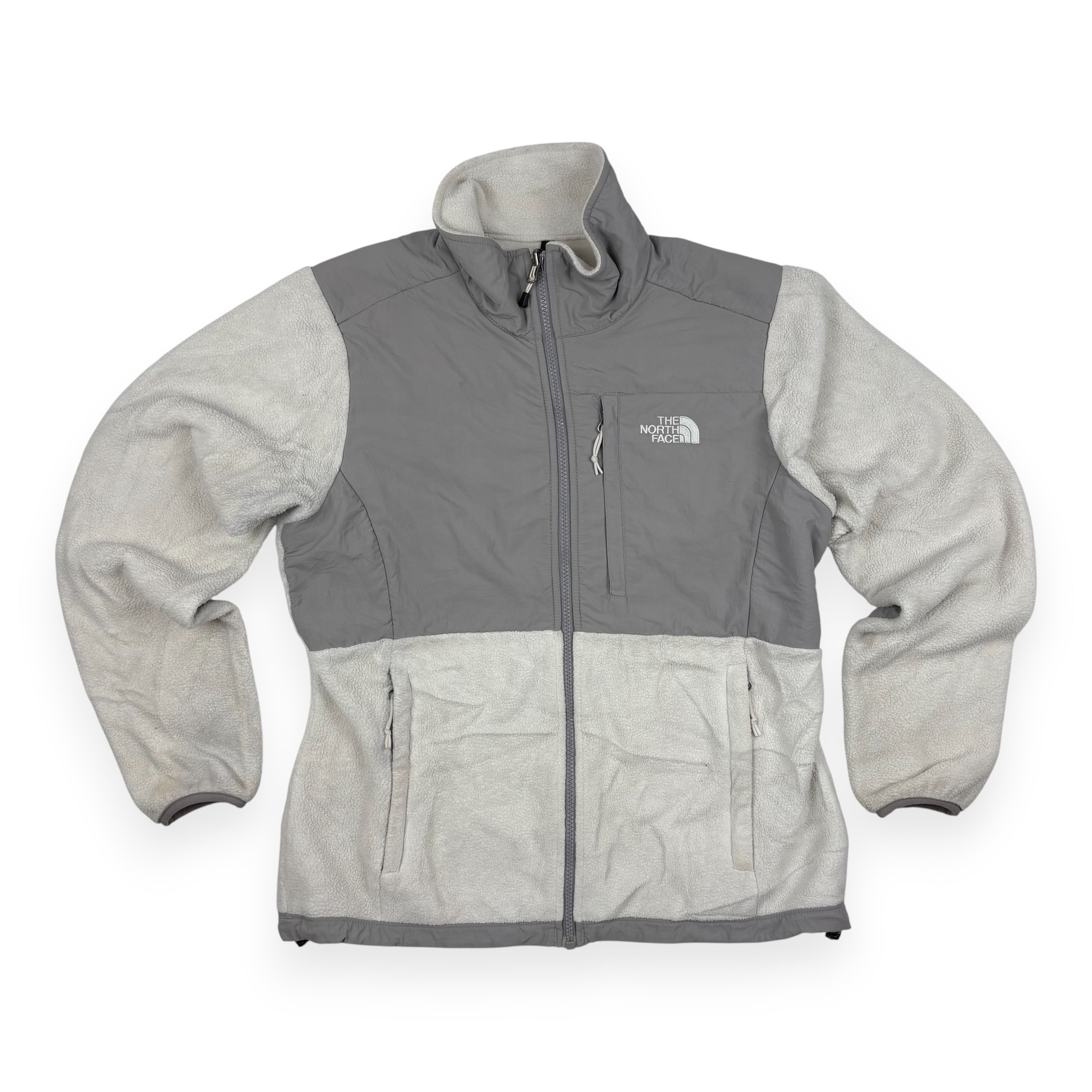 The North Face Denali Fleecejacke Grau / Weiß