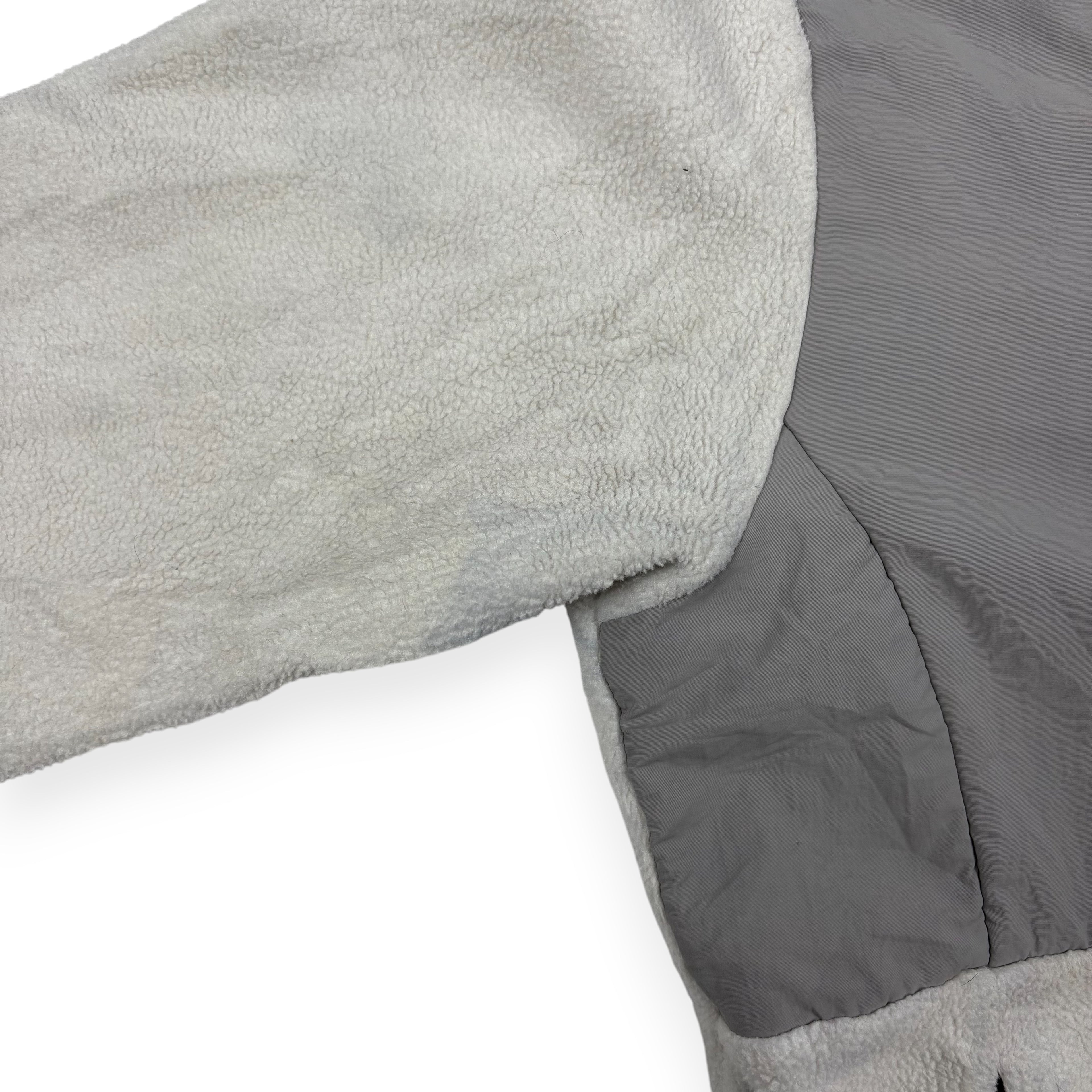 The North Face Denali Fleecejacke Grau / Weiß