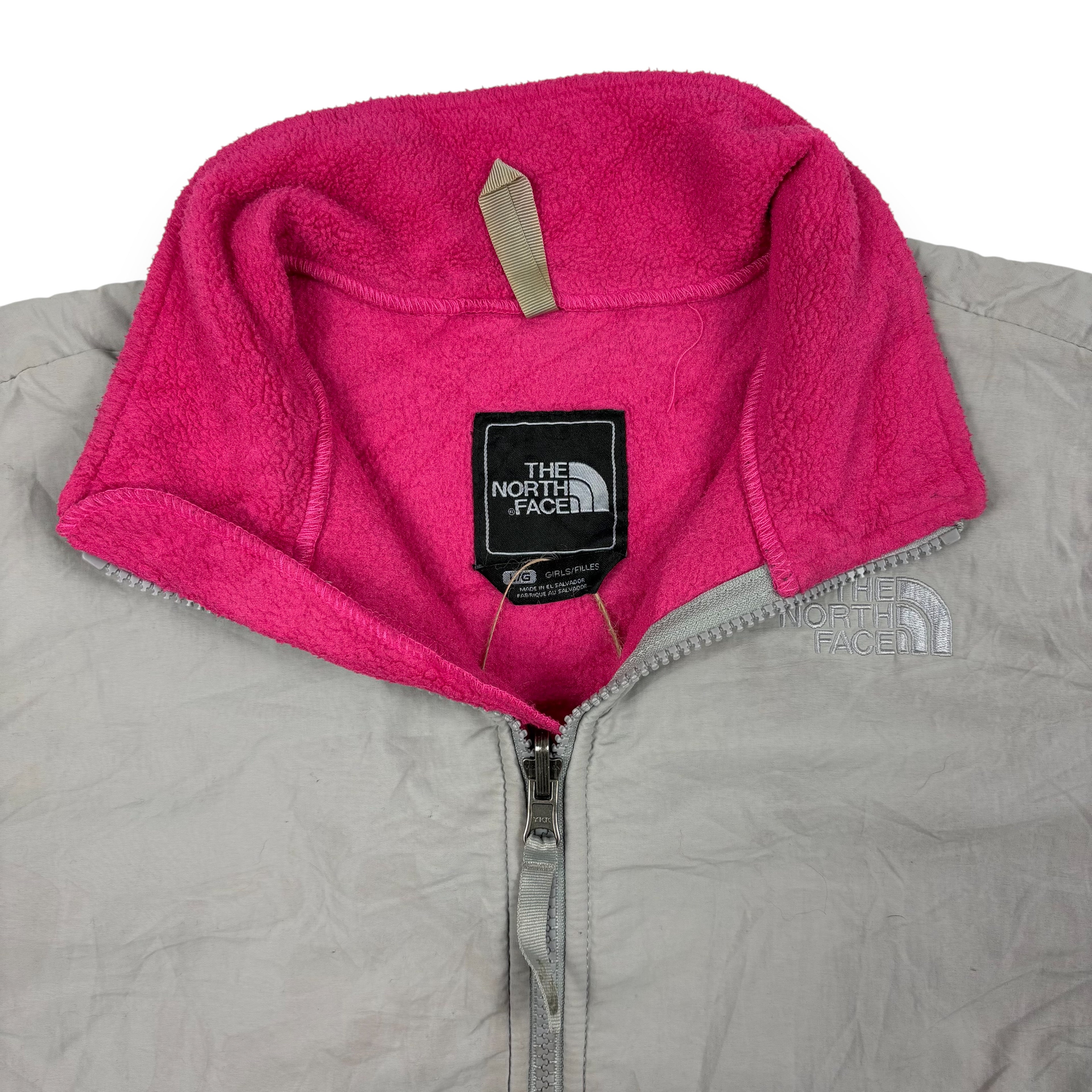 The North Face Denali Fleecejacke Pink Grau
