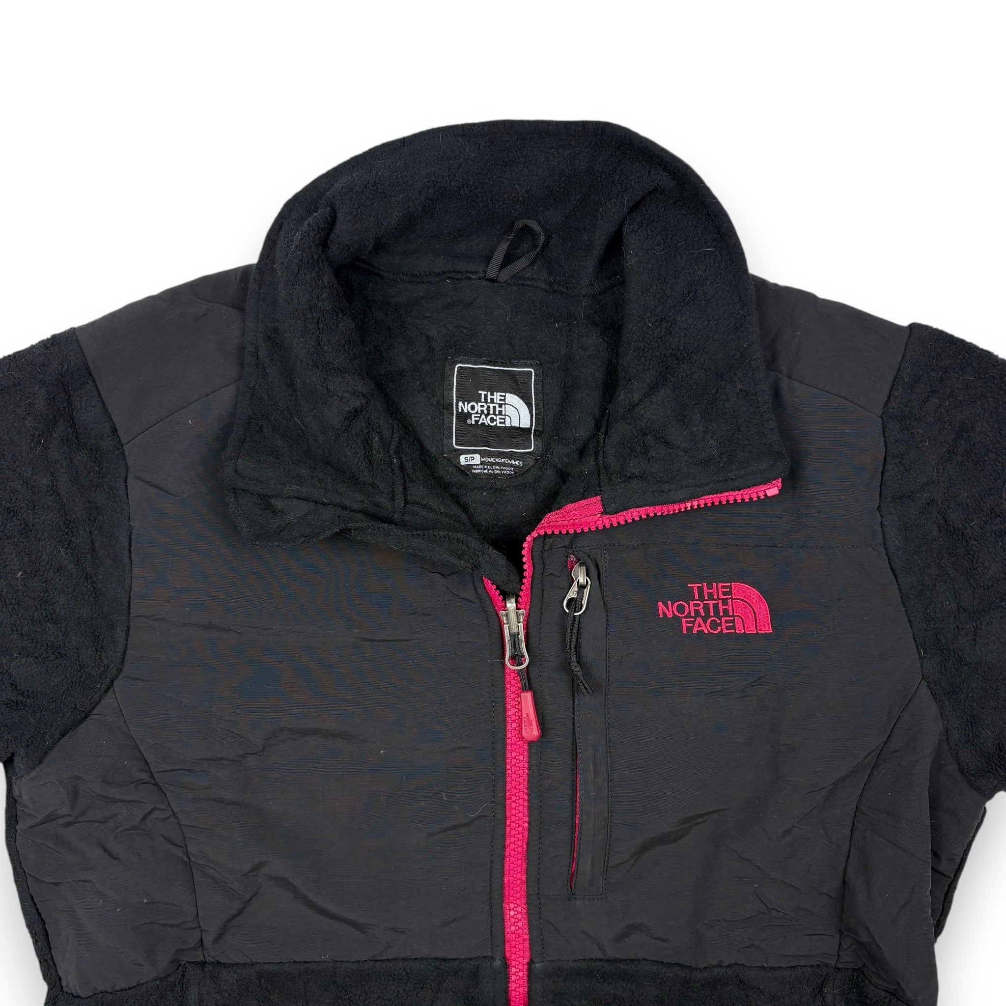 The North Face Fleecejacke Schwarz Pink