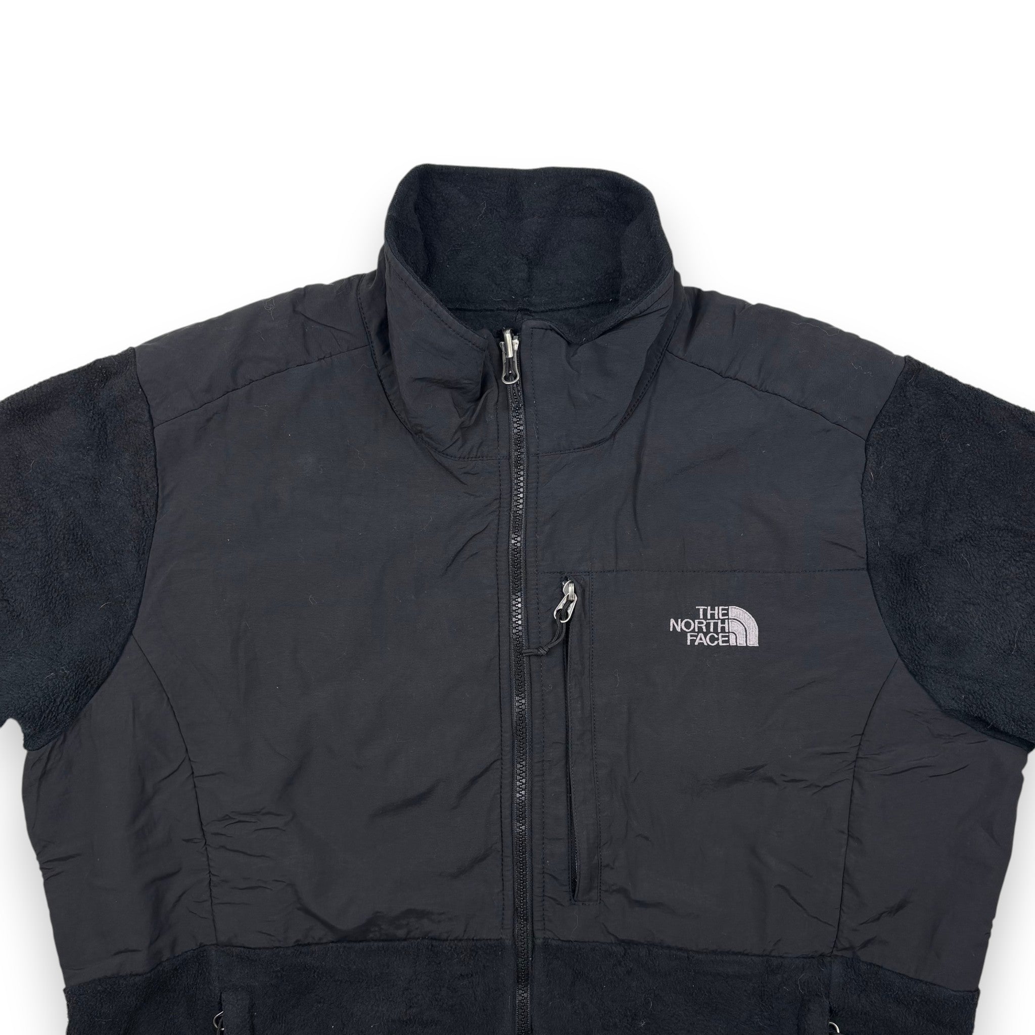The North Face Denali Fleecejacke Schwarz Grau